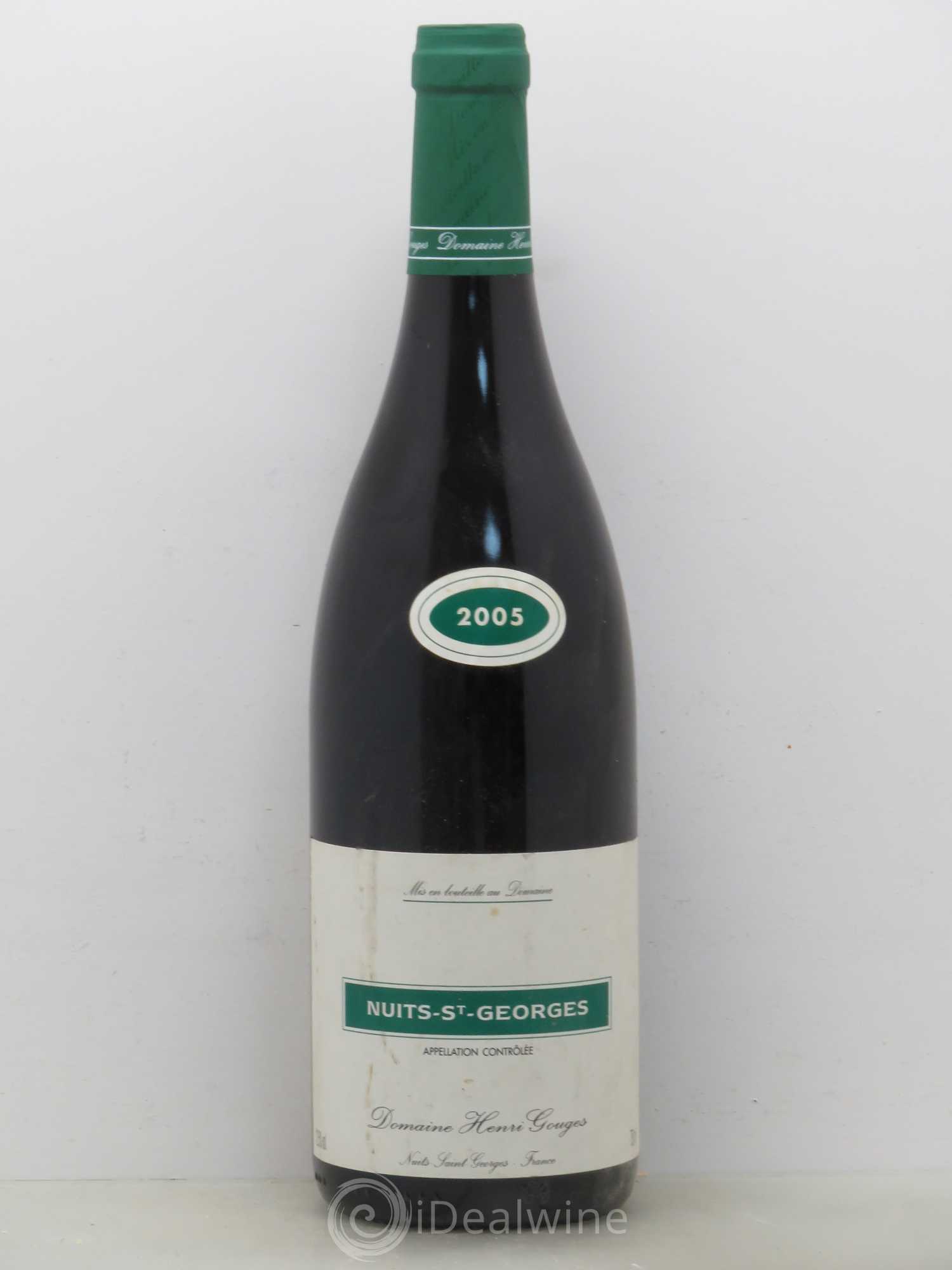Nuits-Saint-Georges Henri Gouges 2005 - Posten von 1 Flasche - 0