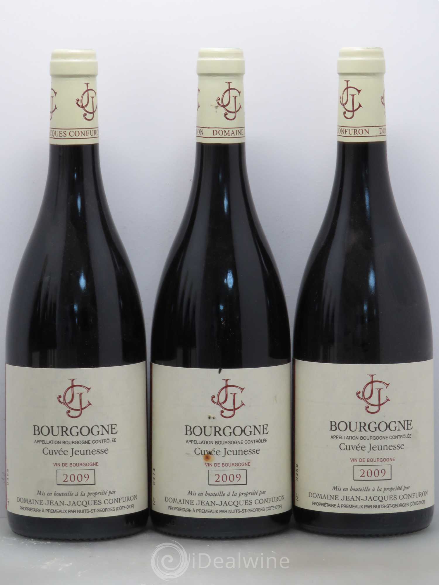 Bourgogne Jean Jacques Confuron Cuvee Jeunesse 2009 - Lot of 6 bottles - 1