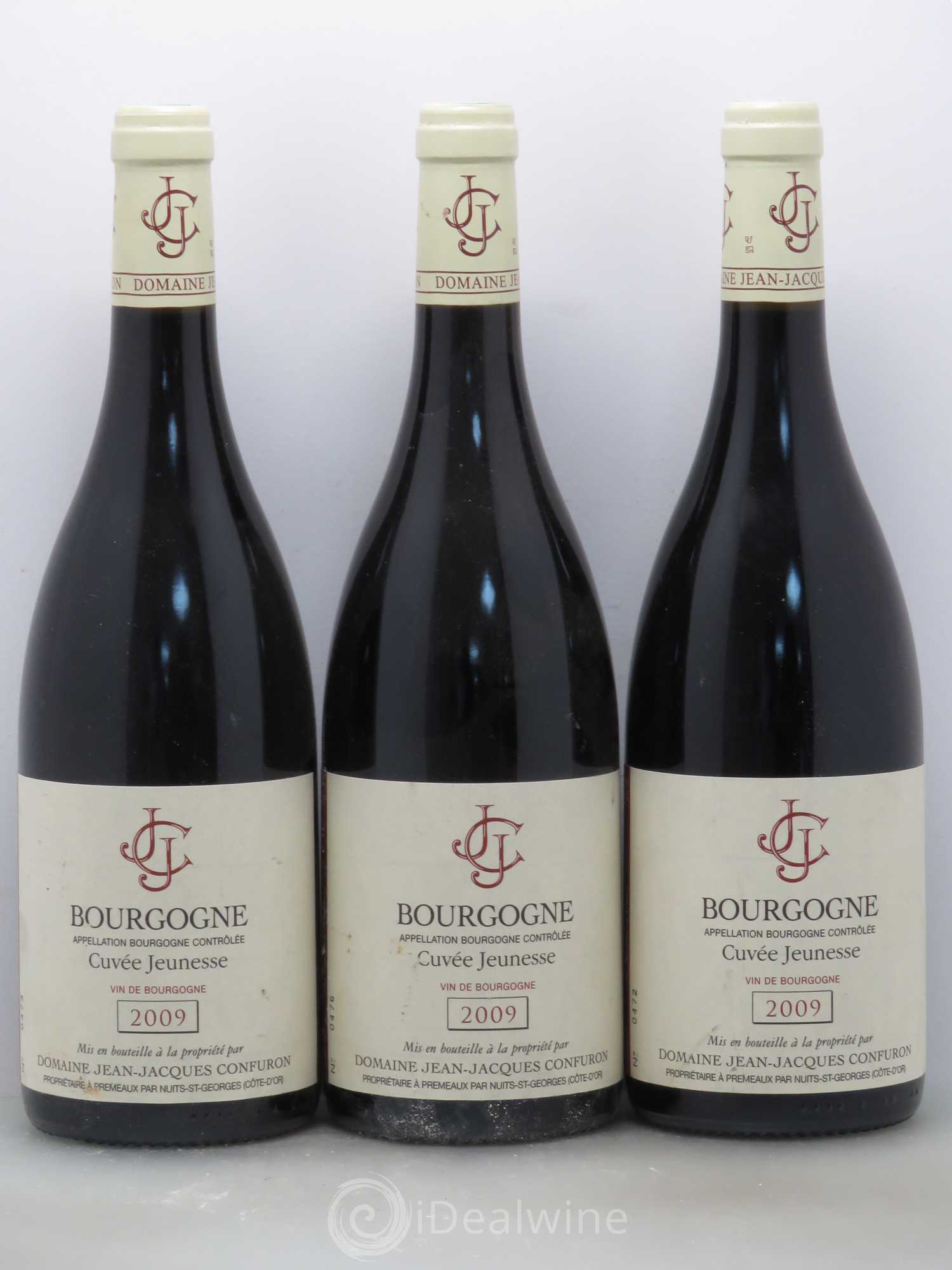 Bourgogne Jean Jacques Confuron Cuvee Jeunesse 2009 - Lot of 6 bottles - 2