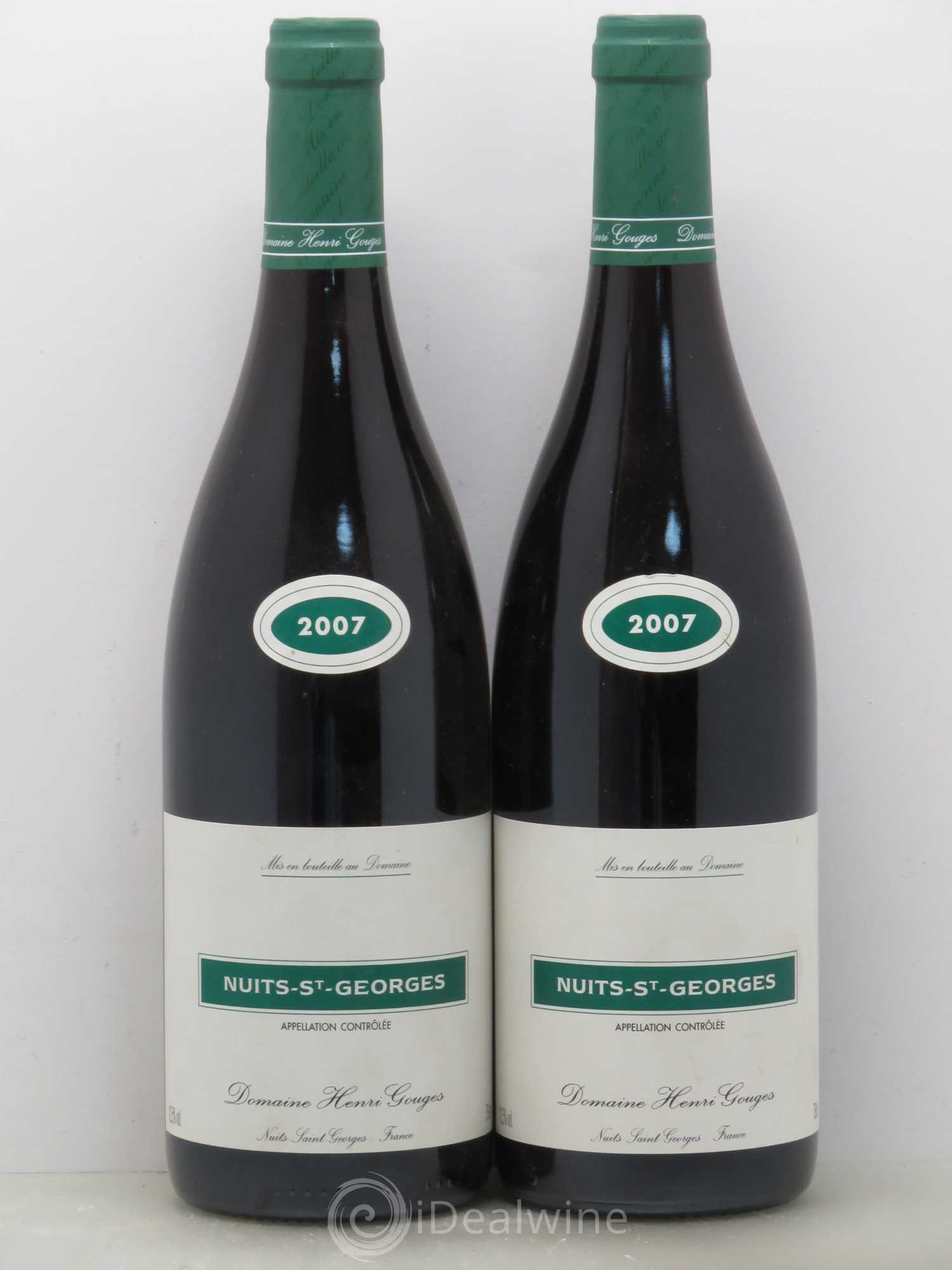 Nuits-Saint-Georges Henri Gouges 2007 - Posten von 2 Flaschen - 0