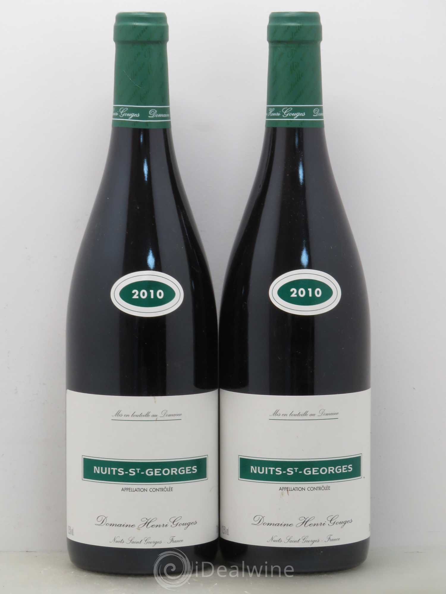 Nuits-Saint-Georges Henri Gouges 2010 - Lot de 2 bouteilles - 0