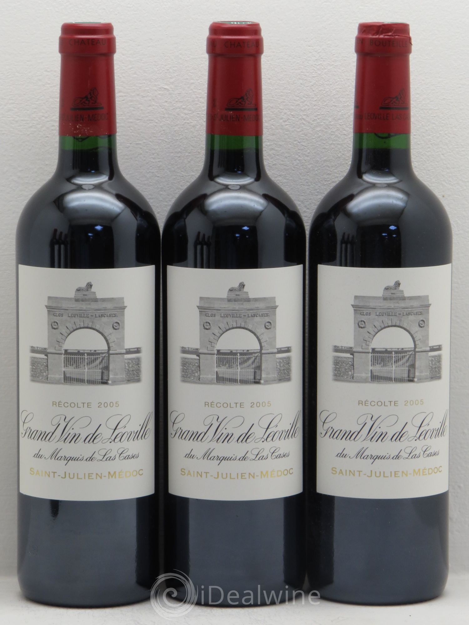 Château Léoville Las Cases 2ème Grand Cru Classé 2005 - Lot de 6 bouteilles - 1