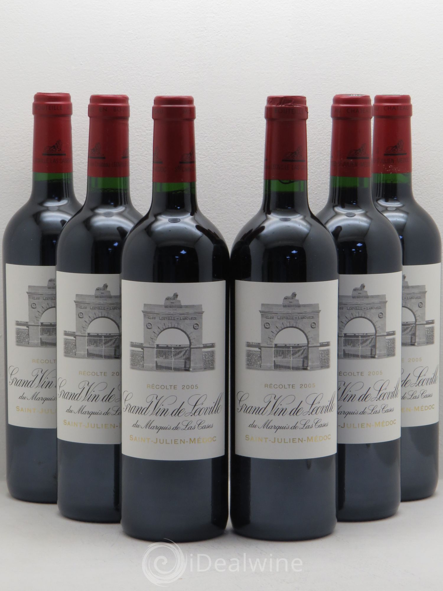 Château Léoville Las Cases 2ème Grand Cru Classé 2005 - Lot de 6 bouteilles - 0