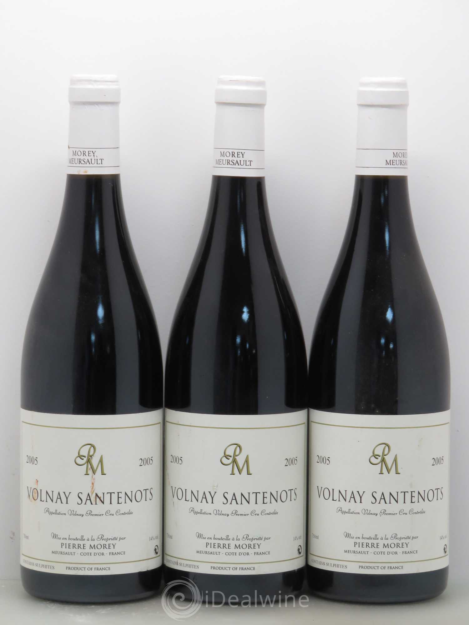 Volnay 1er Cru Les Santenots Pierre Morey (Domaine) 2005 - Lot de 6 bouteilles - 2