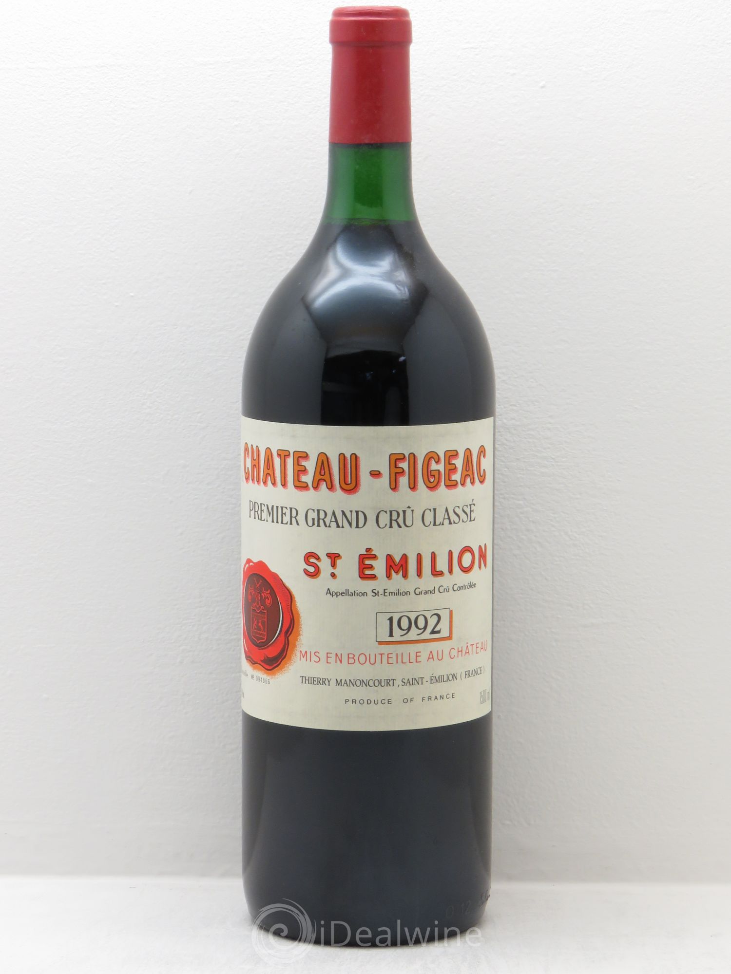 Château Figeac 1er Grand Cru Classé A 1992 - Lot de 1 magnum - 0