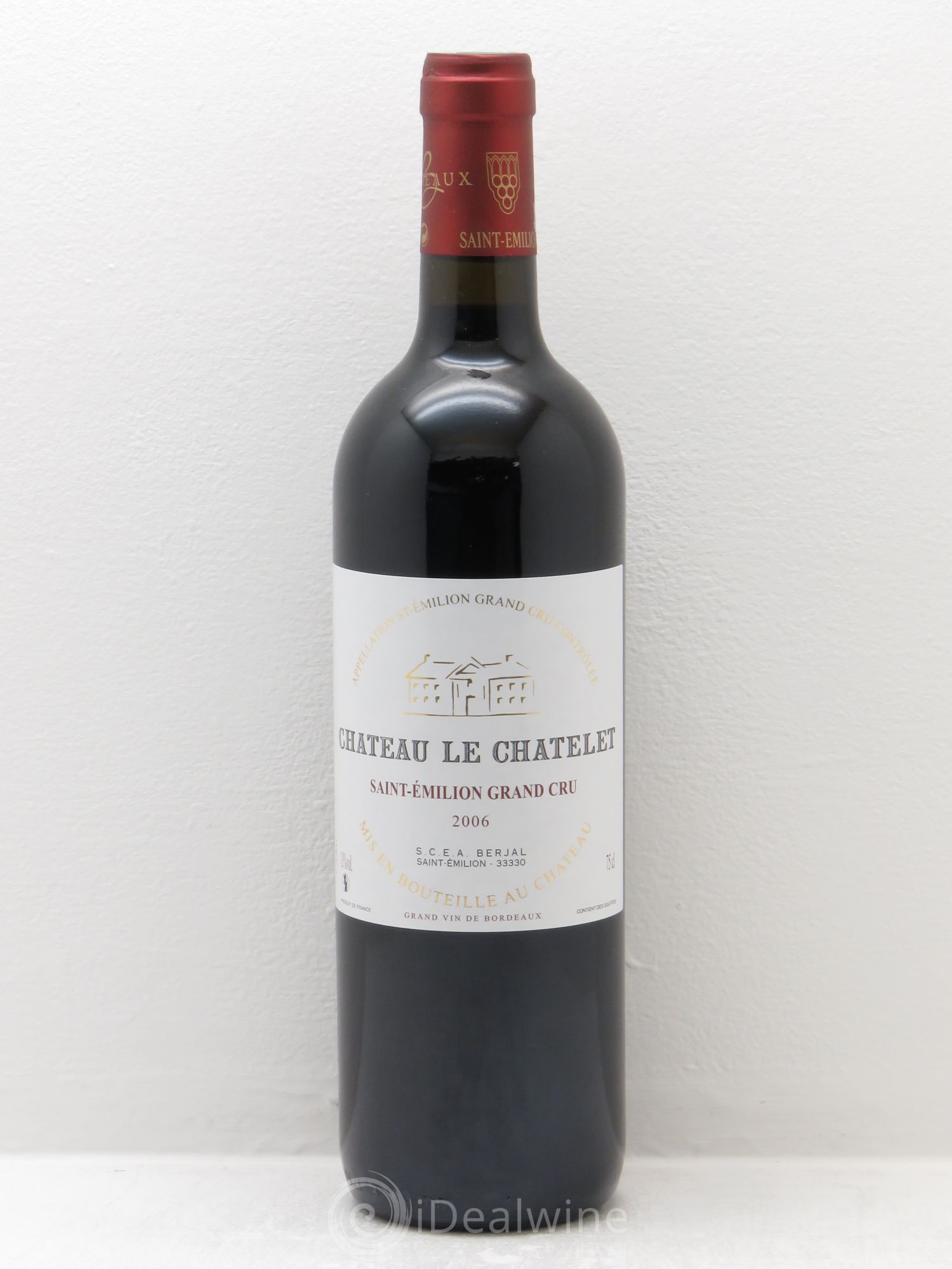 Saint-Émilion Château Le Chatelet (sans prix de réserve) 2006 - Posten von 6 Flaschen - 0