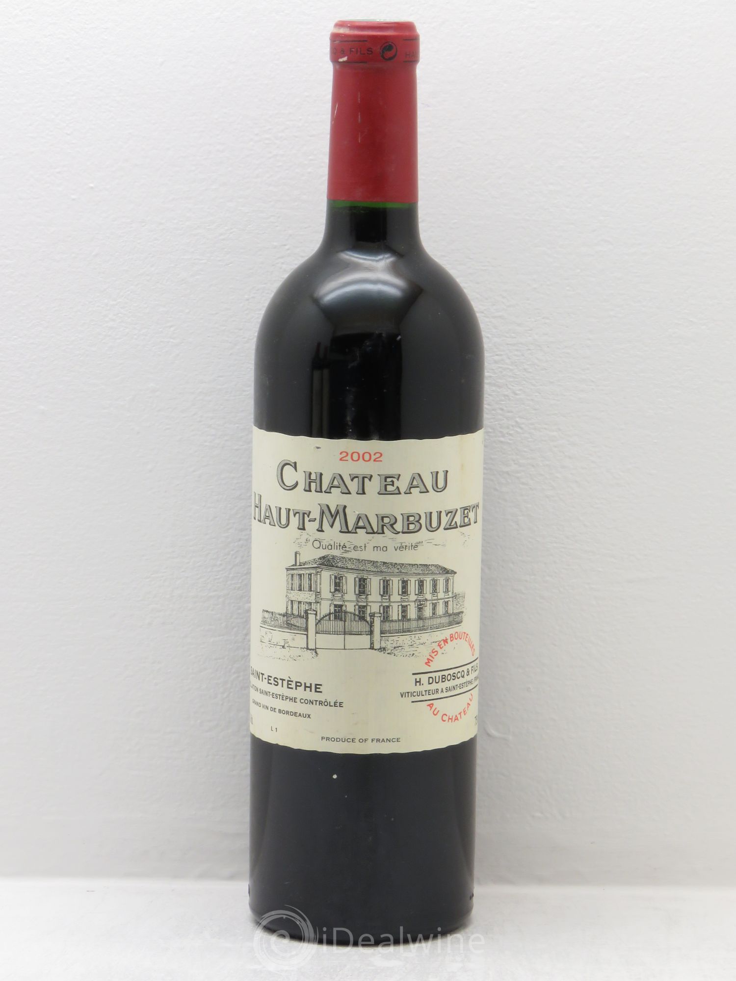 Château Haut Marbuzet 2002 - Lot de 6 bouteilles - 0