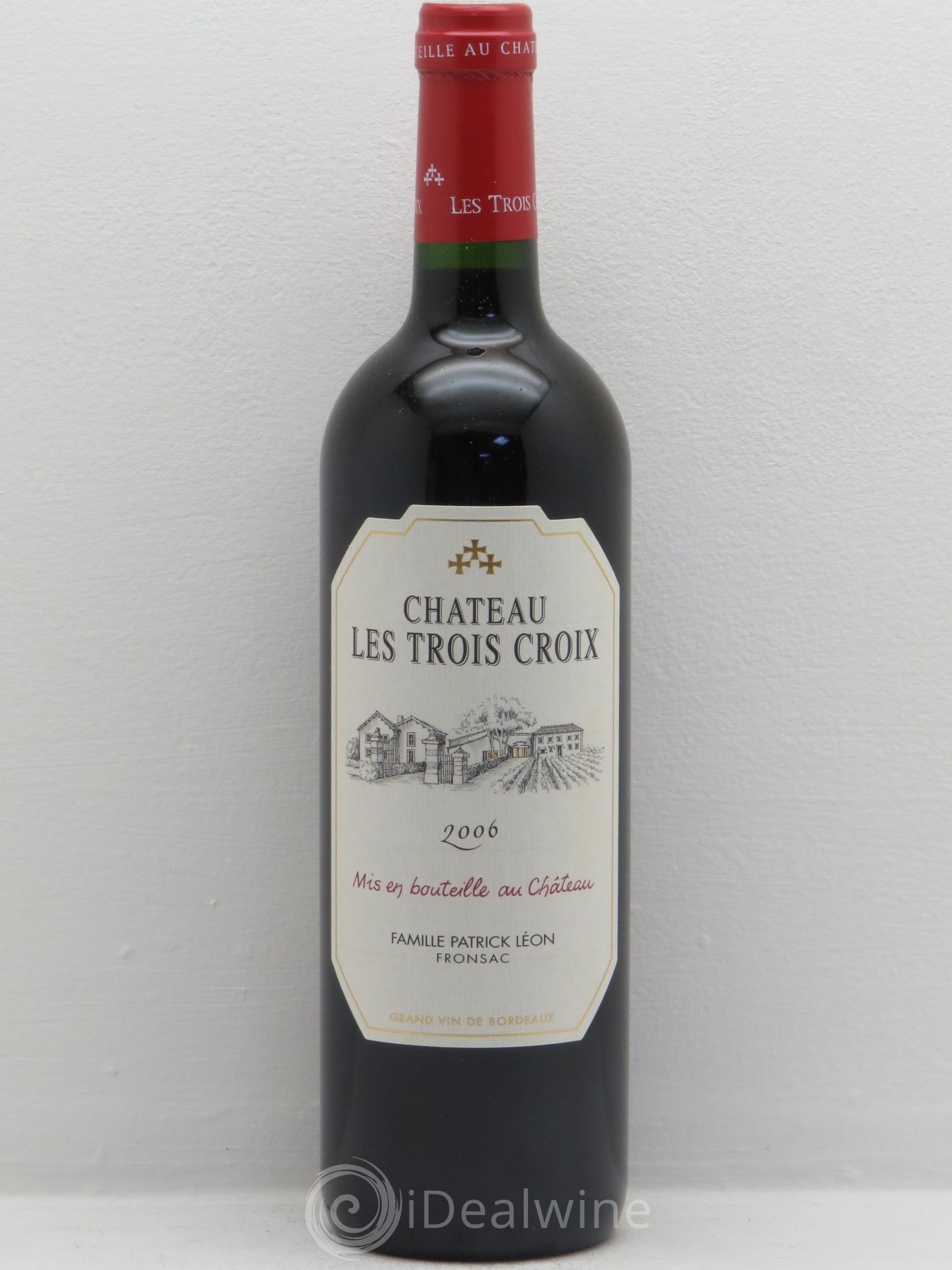 Fronsac Château Les Trois Croix 2006 - Posten von 6 Flaschen - 0