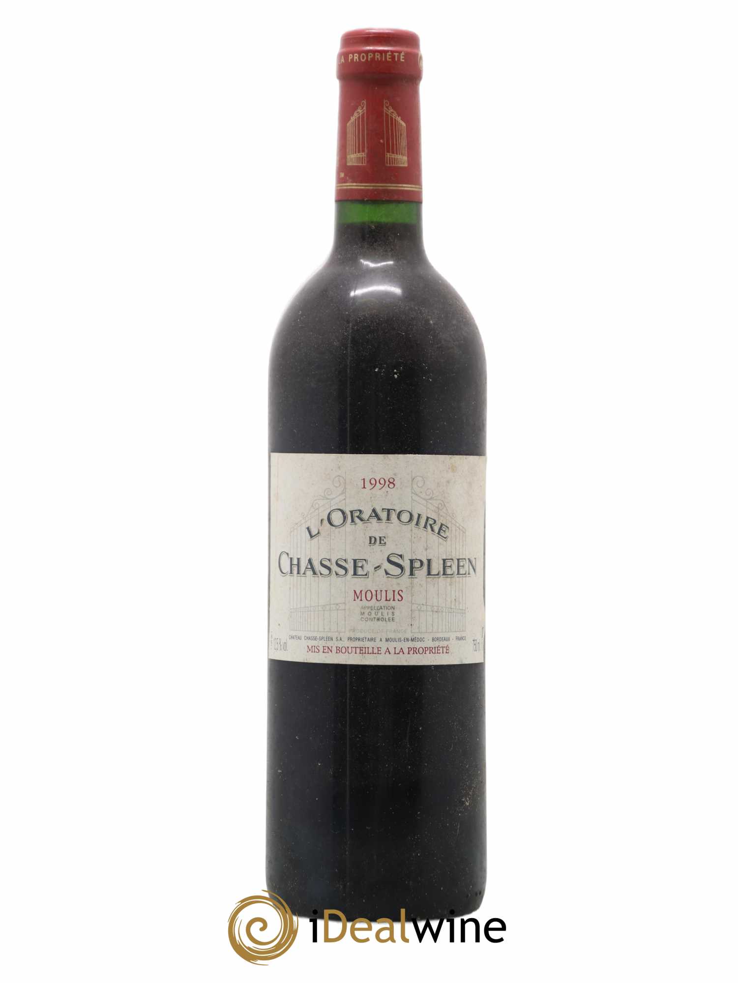 Oratoire de Chasse Spleen Second Vin 1998 - Lot de 1 bouteille - 0
