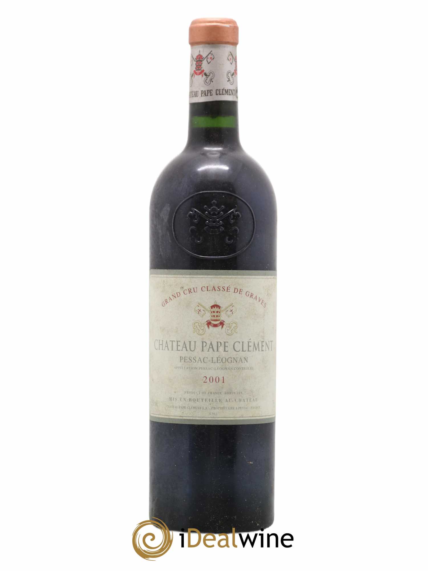 Château Pape Clément Cru Classé de Graves 2001 - Lot de 1 bouteille - 0