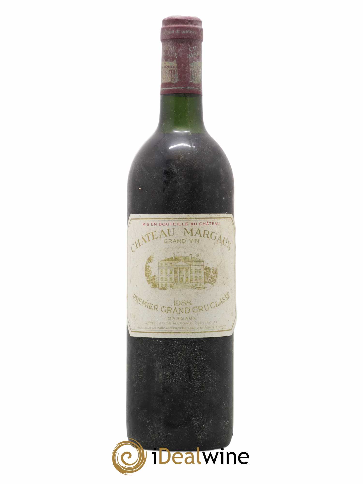 Château Margaux 1er Grand Cru Classé 1988 - Lot de 1 bouteille - 0