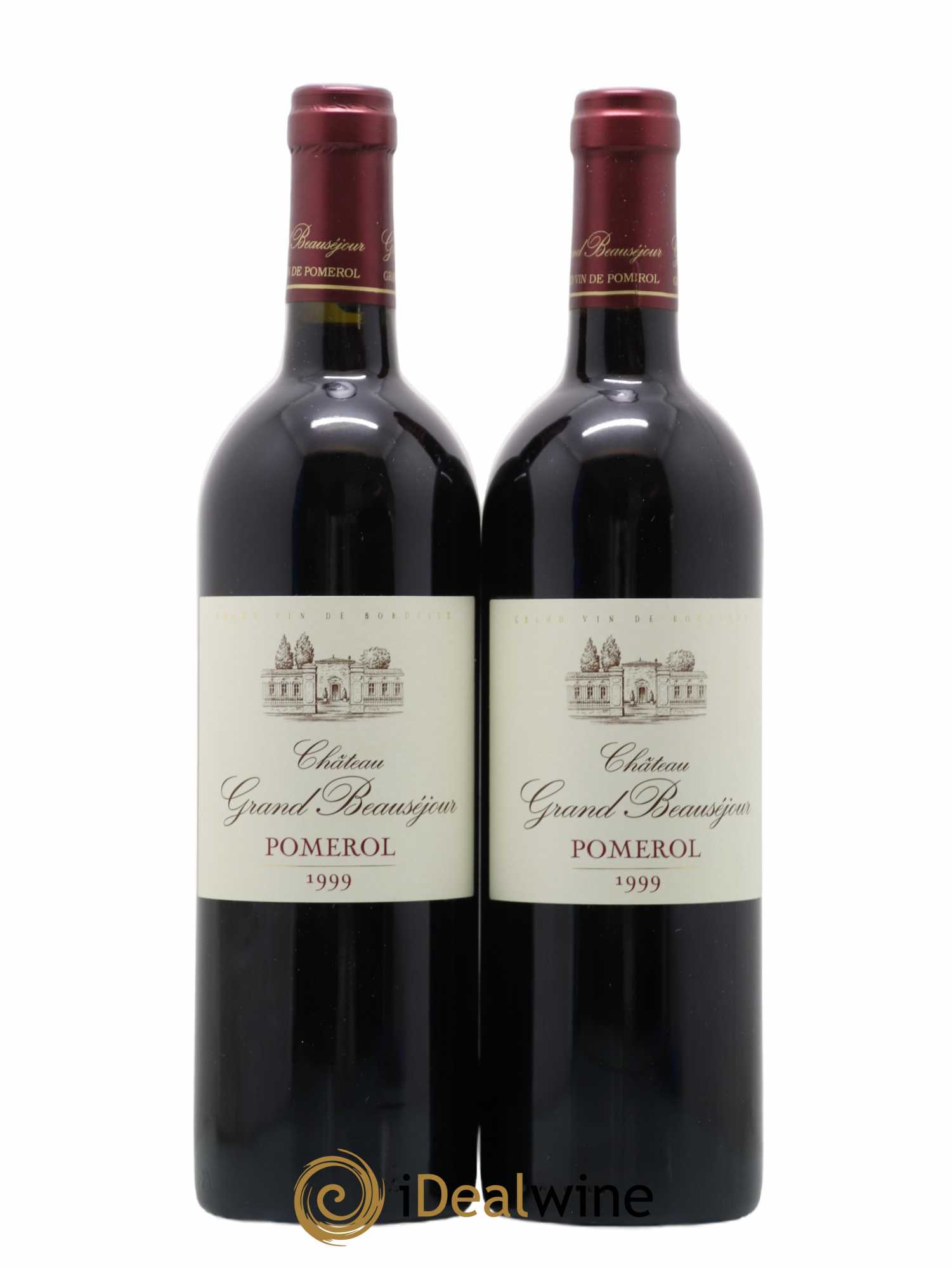 Grand Beauséjour 1999 - Lot de 2 bouteilles - 0