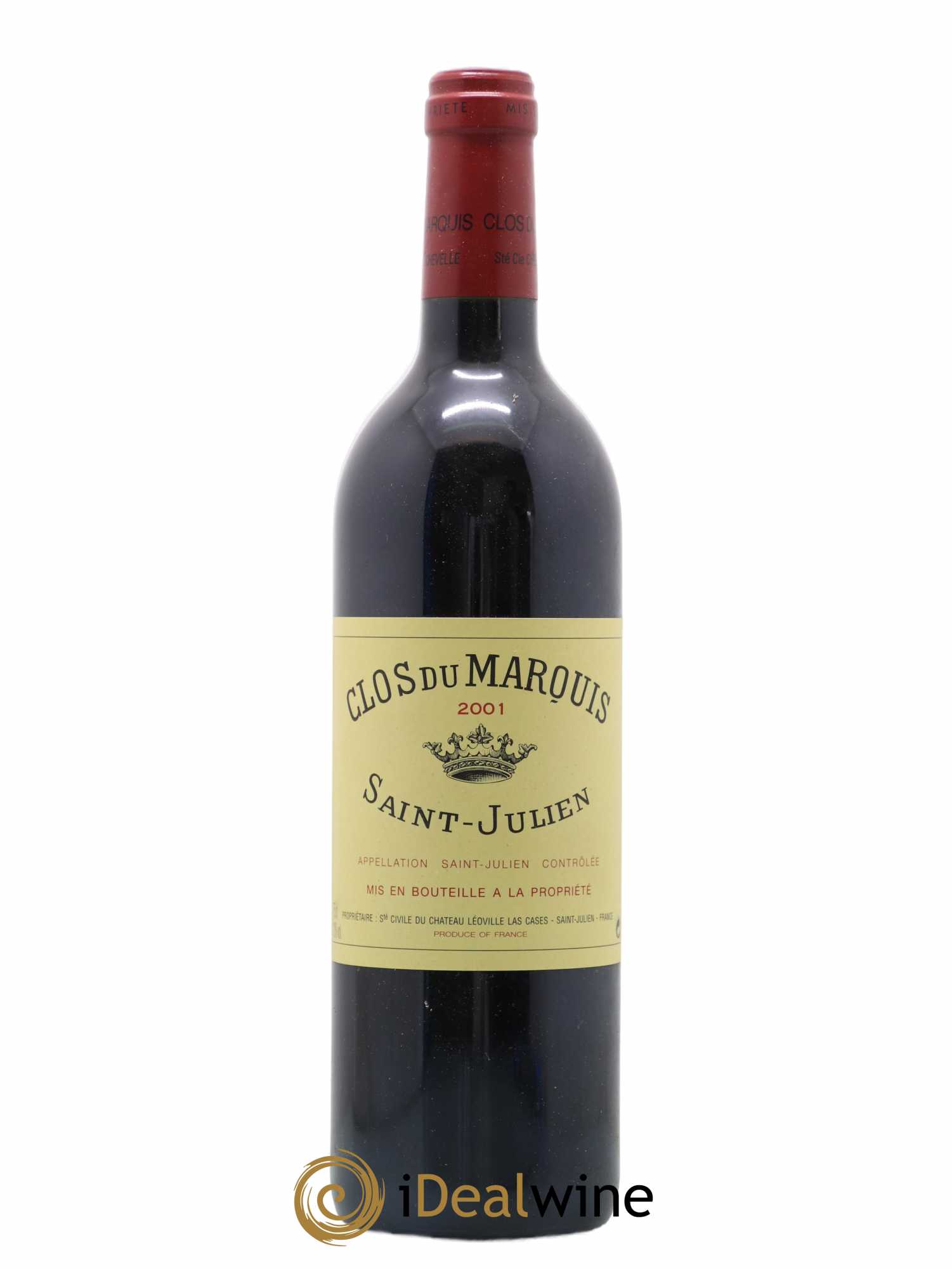 Clos du Marquis 2001 - Lot de 1 bouteille - 0