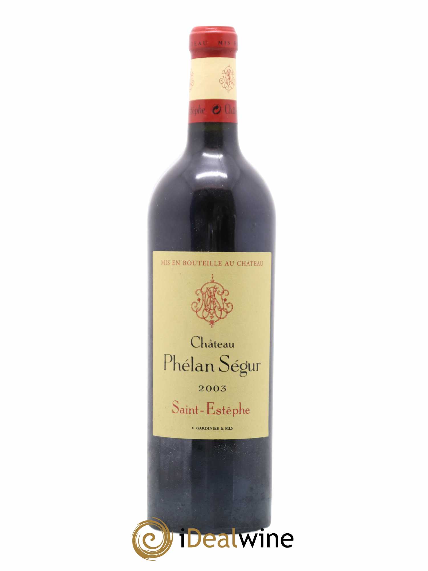 Château Phélan Ségur 2003 - Lot de 1 bouteille - 0