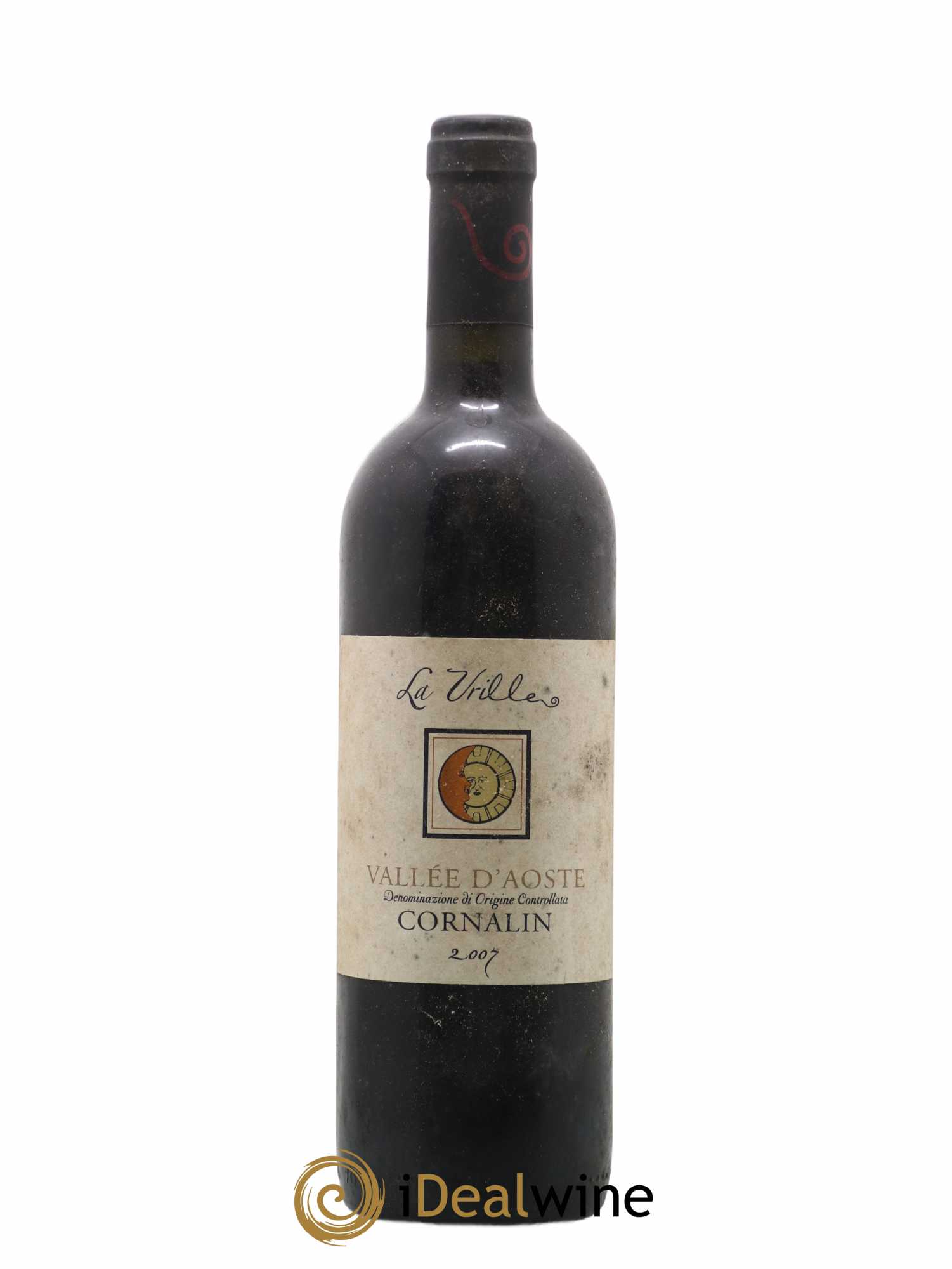 Italie Vallée d'Aoste La Vrille Hervé Deguillaume Cornalin 2007 - Posten von 1 Flasche - 0