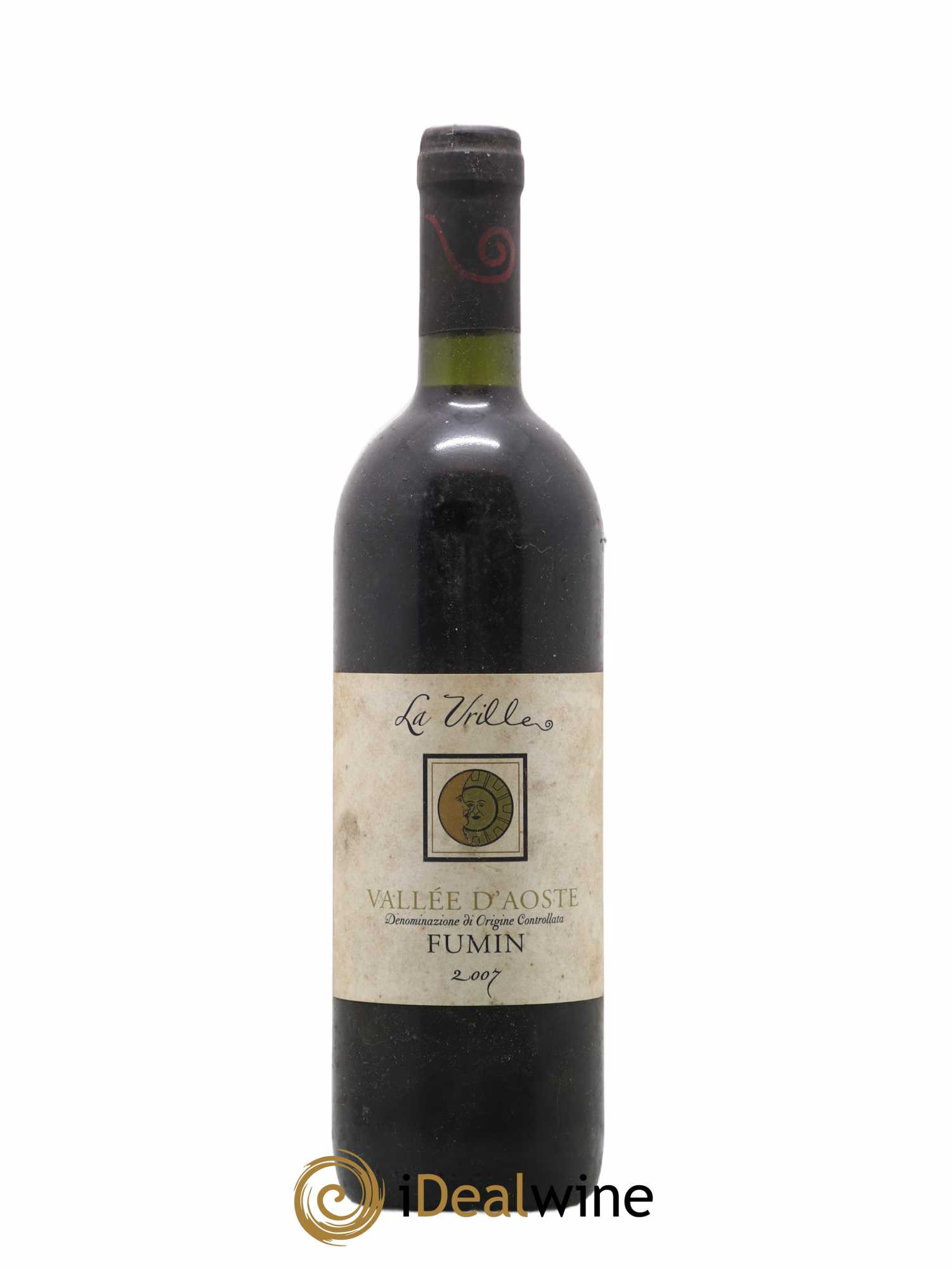 Italie Vallée d'Aoste La Vrille Hervé Deguillaume Fumin 2007 - Posten von 1 Flasche - 0