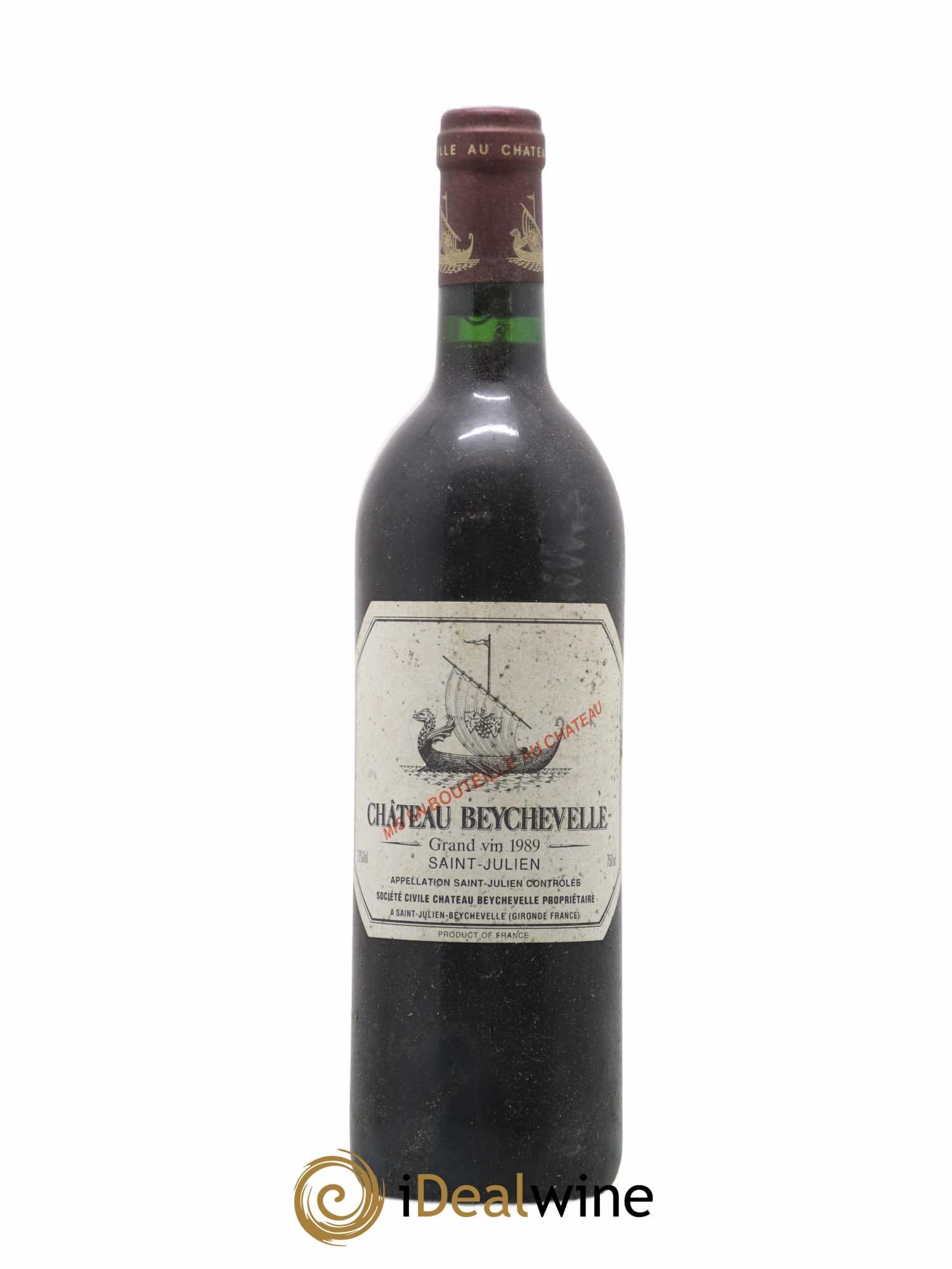 Château Beychevelle 4ème Grand Cru Classé 1989 - Lot de 1 bouteille - 0