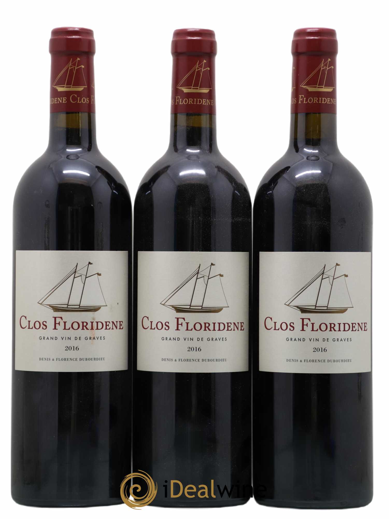 Clos Floridène 2016 - Lot de 3 bouteilles - 0