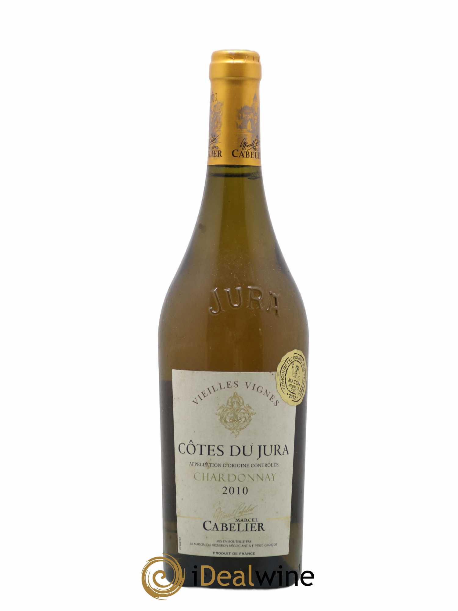 Côtes du Jura Chardonnay Vieilles Vignes Marcel Cabelier (sans prix de réserve) 2010 - Posten von 1 Flasche - 0