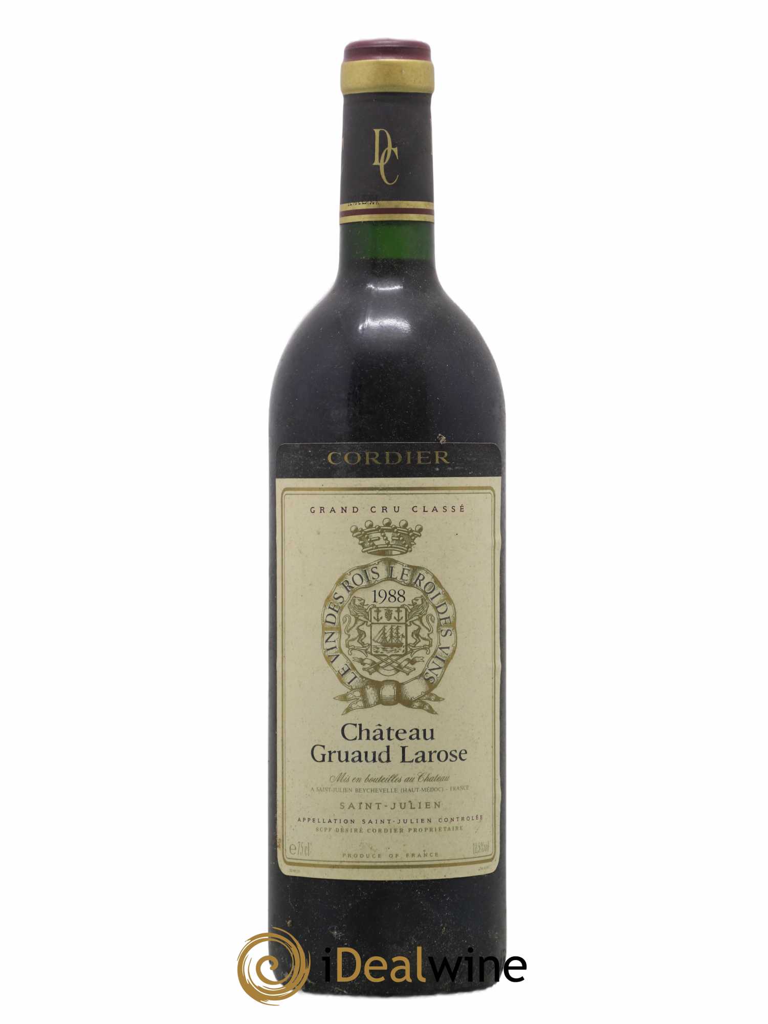 Château Gruaud Larose 2ème Grand Cru Classé 1988 - Lot de 1 bouteille - 0