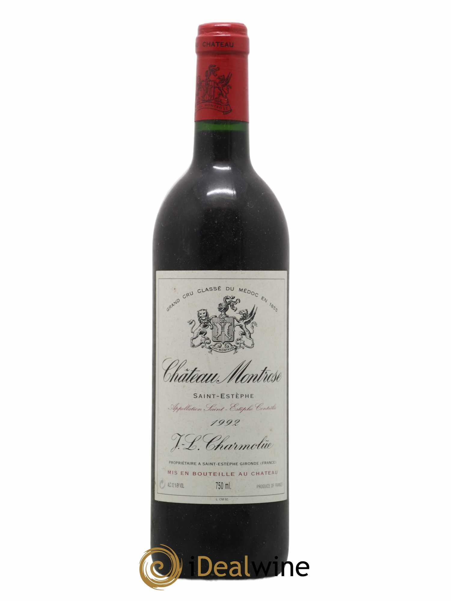 Château Montrose 2ème Grand Cru Classé 1992 - Lot de 1 bouteille - 0