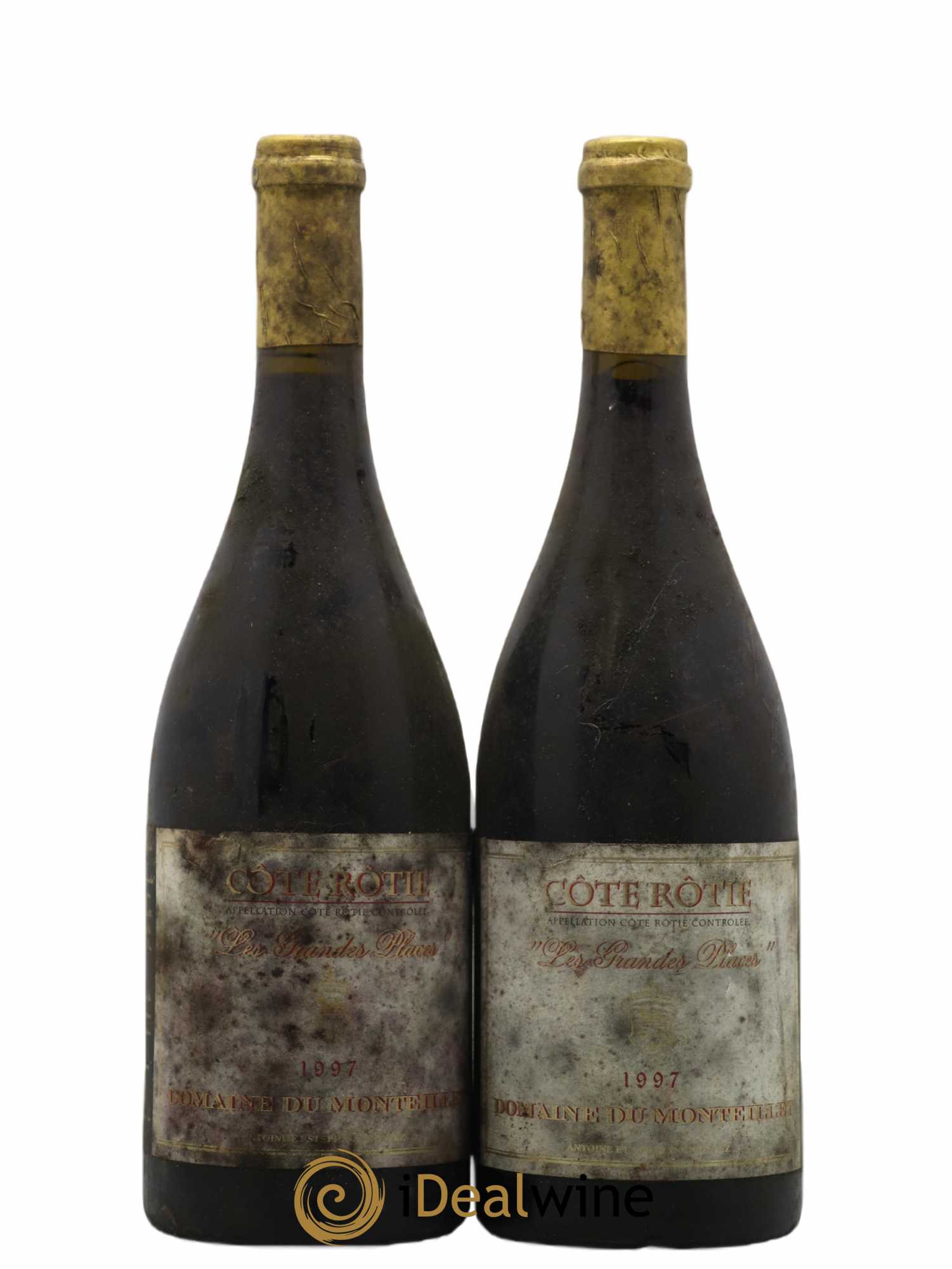 Côte-Rôtie Les Grandes Places Monteillet (Domaine du) - Stéphane Montez 1997 - Lot de 2 bouteilles - 0