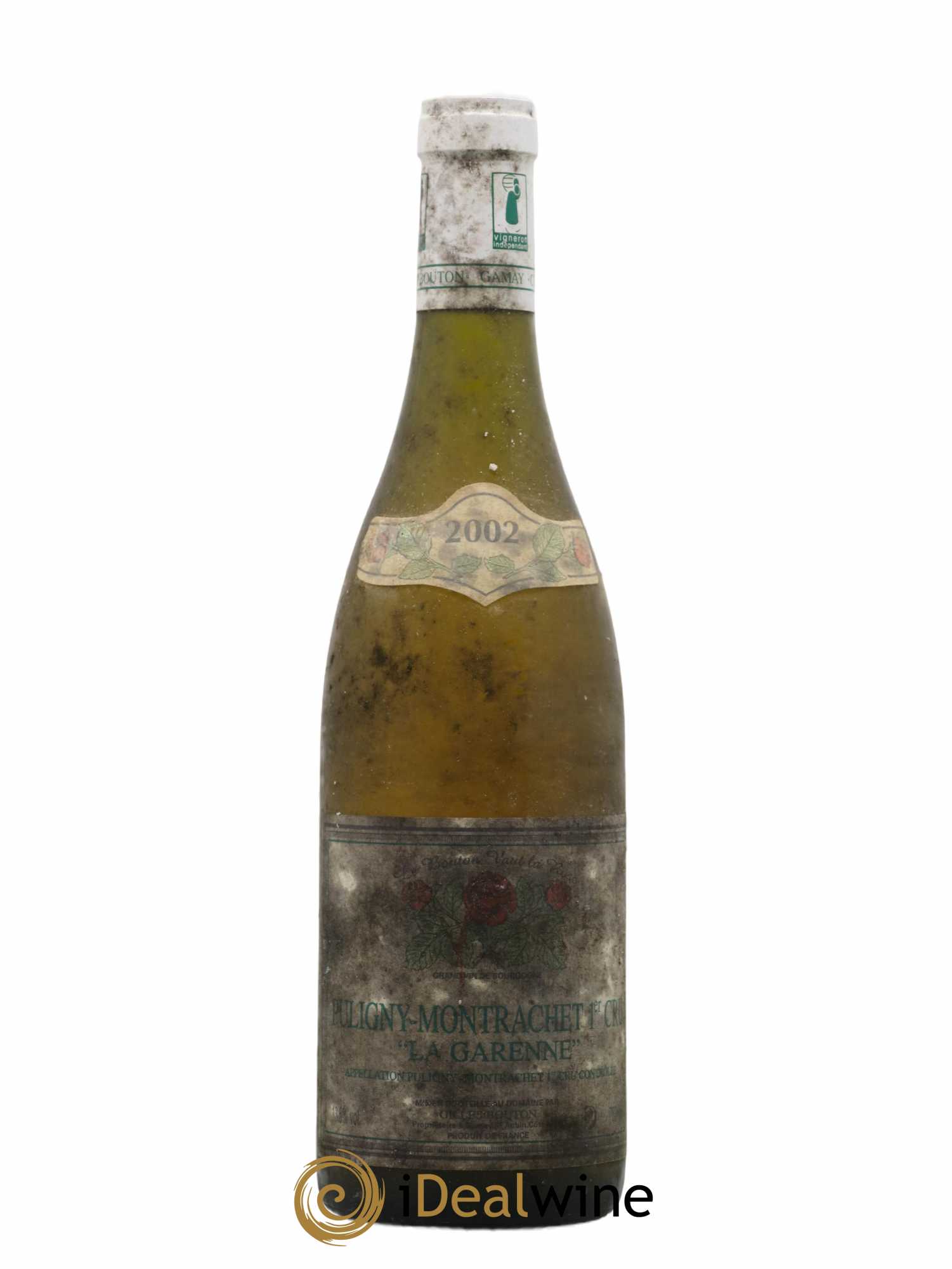 Puligny-Montrachet 1er Cru La Garenne Domaine Gilles Bouton 2002 - Posten von 1 Flasche - 0