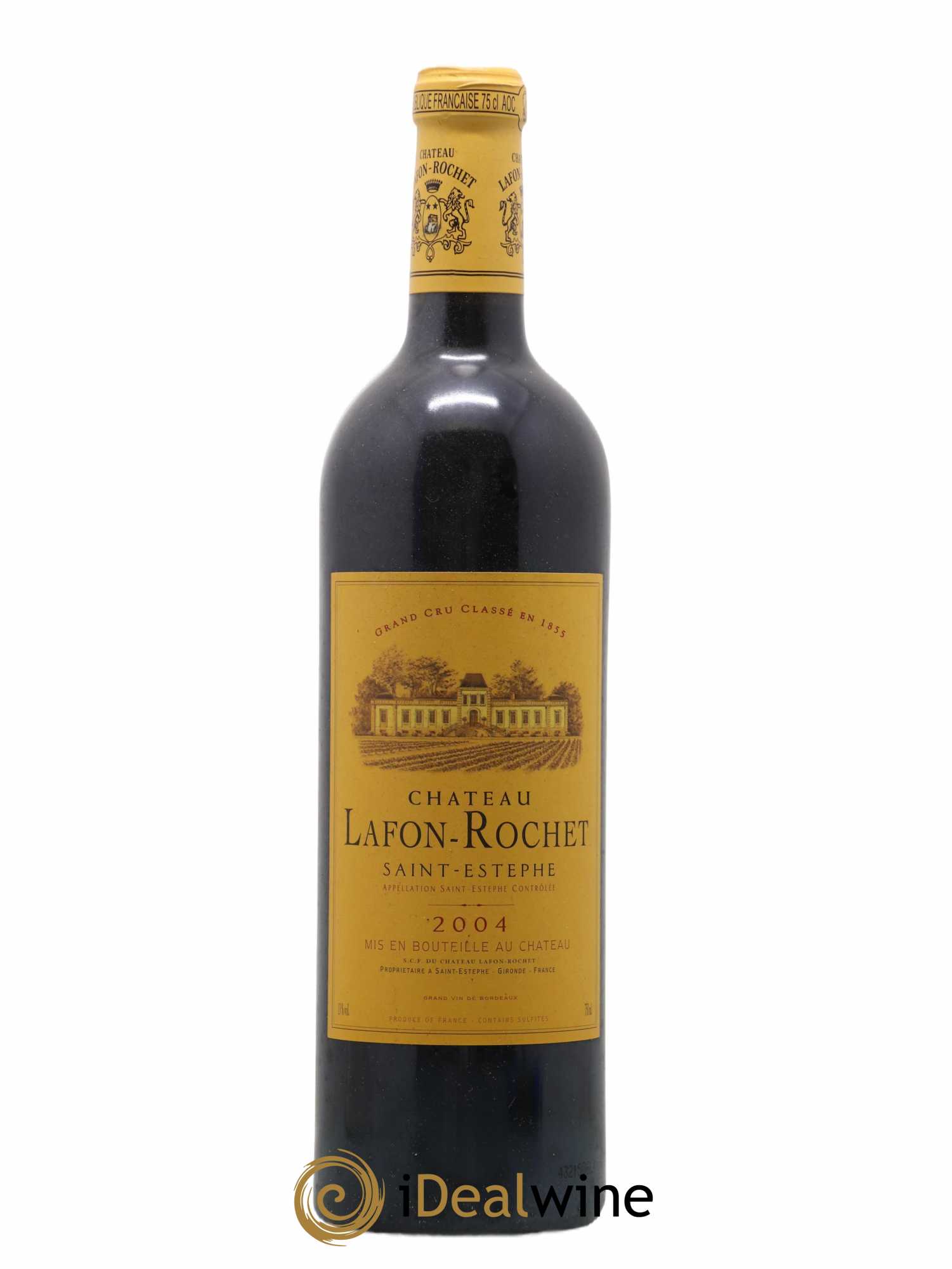 Château Lafon Rochet 4ème Grand Cru Classé 2004 - Lot de 1 bouteille - 0