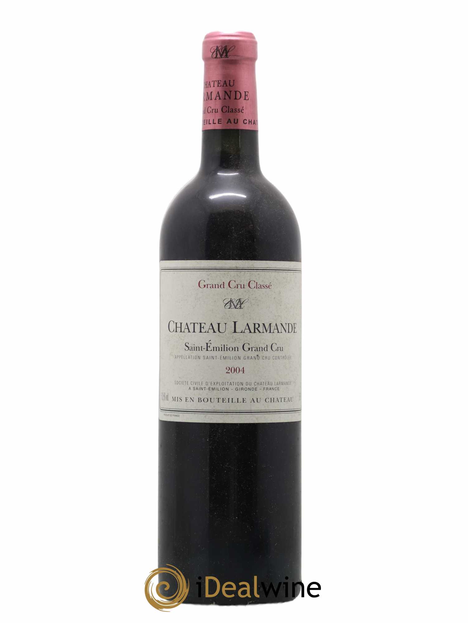 Château Larmande Grand Cru Classé (sans prix de réserve) 2004 - Lot de 1 bouteille - 0