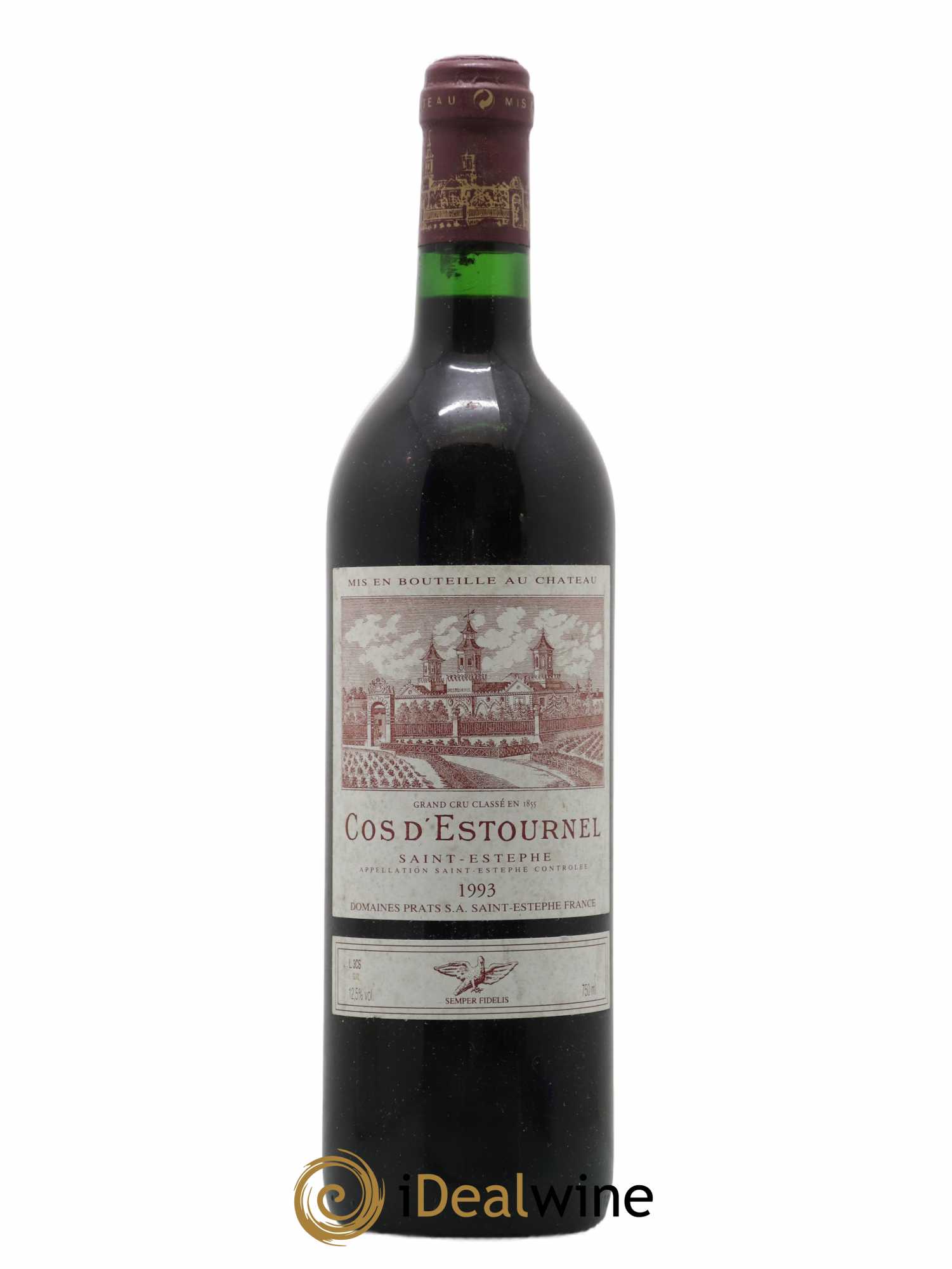 Cos d'Estournel 2ème Grand Cru Classé 1993 - Lot de 1 bouteille - 0