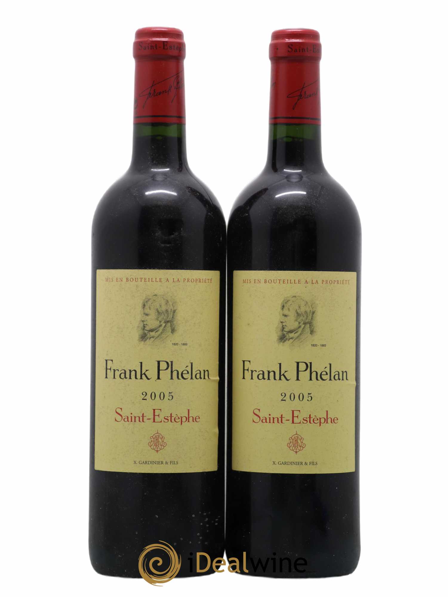 Frank Phélan Second Vin 2005 - Lot de 2 bouteilles - 0