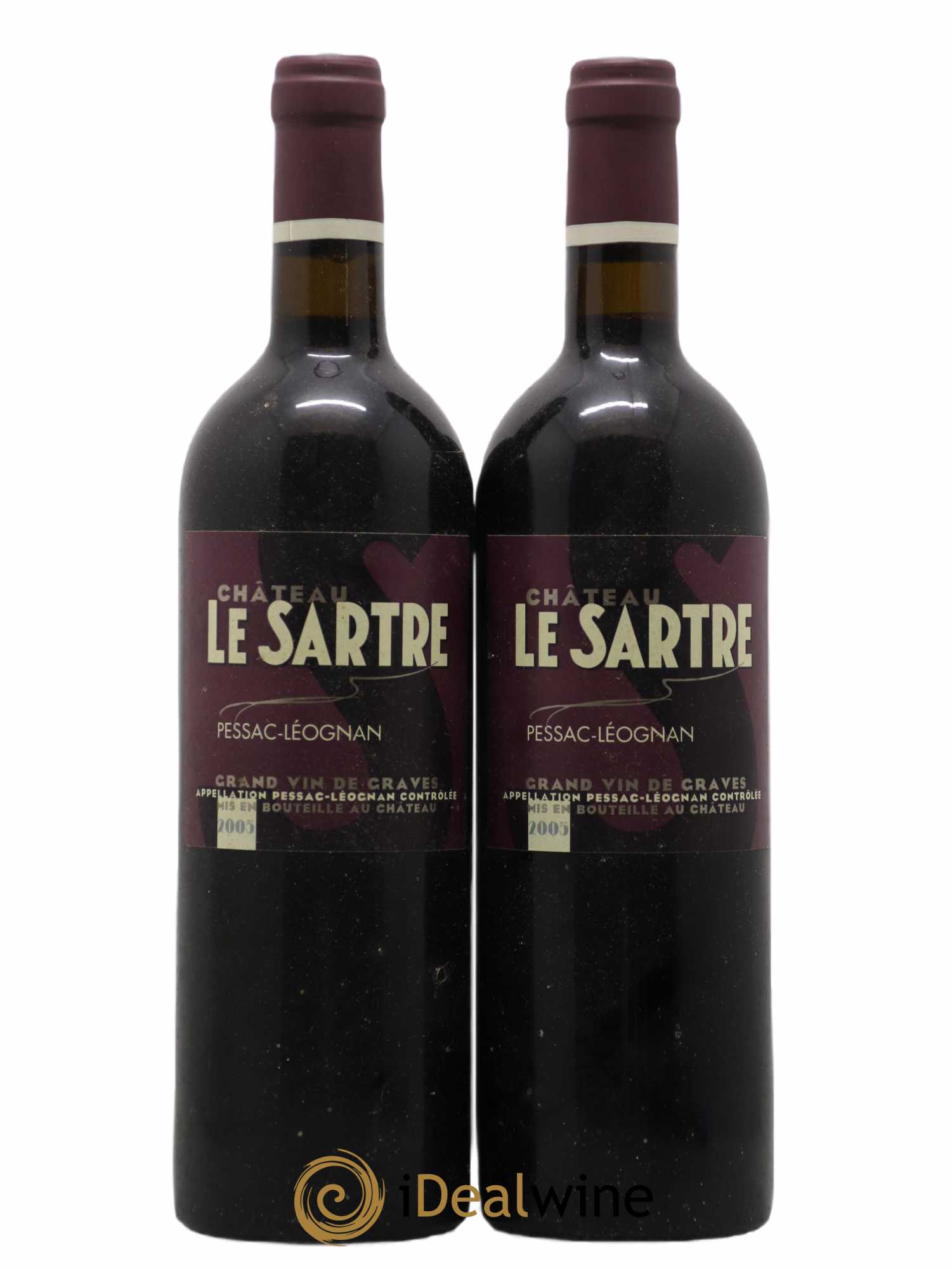 Château le Sartre 2005 - Lot de 2 bouteilles - 0