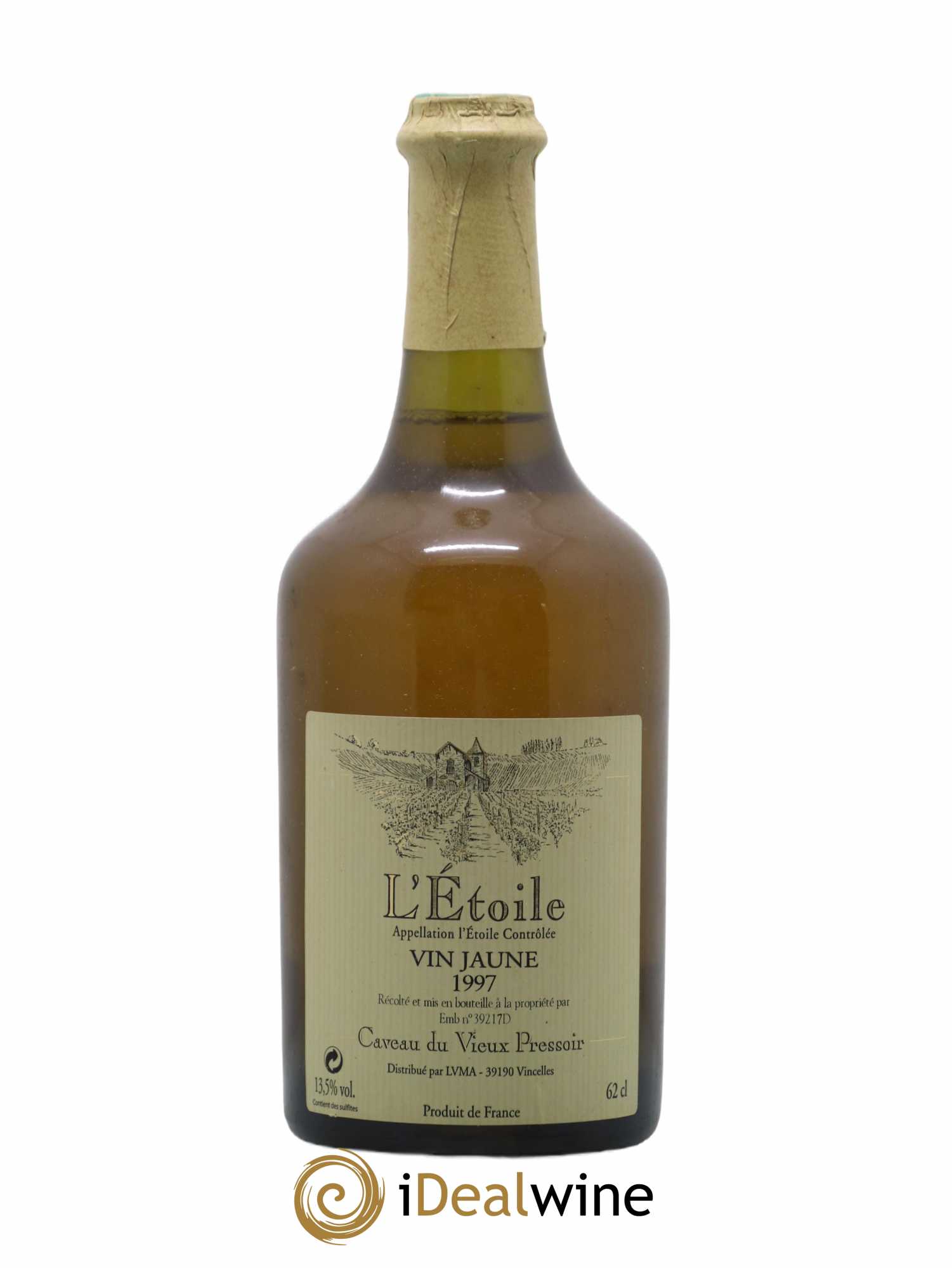 L'Etoile Vin Jaune Caveau du Vieux Pressoir LVMA 1997 - Posten von 1 Flasche - 0