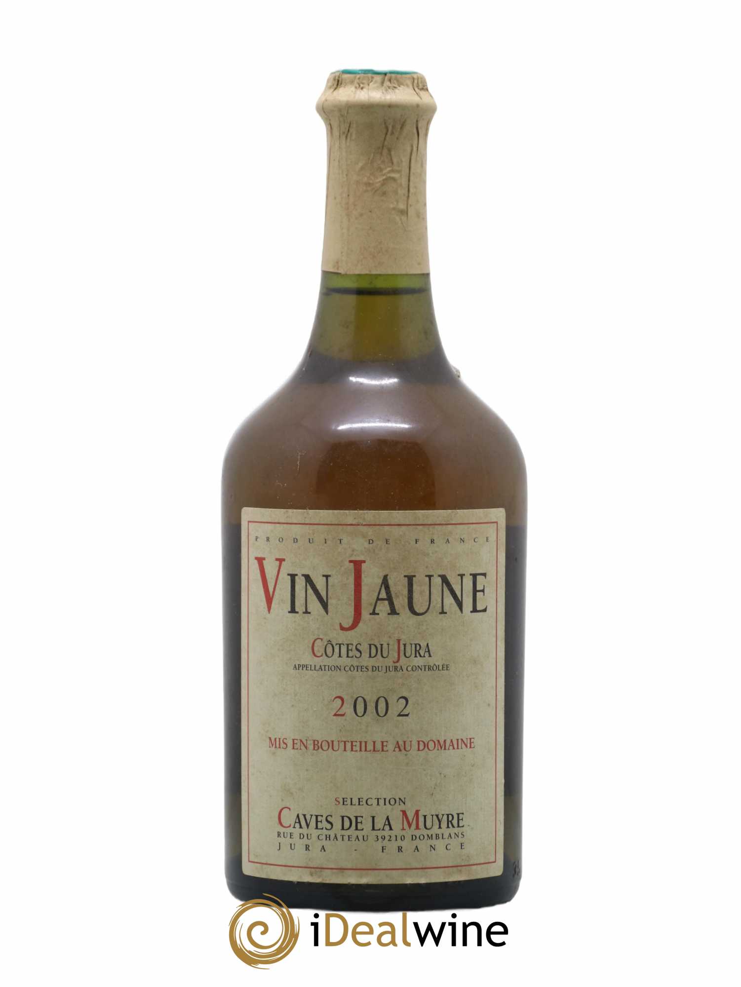 Côtes du Jura Vin Jaune Caves de La Muyre 2002 - Posten von 1 Flasche - 0