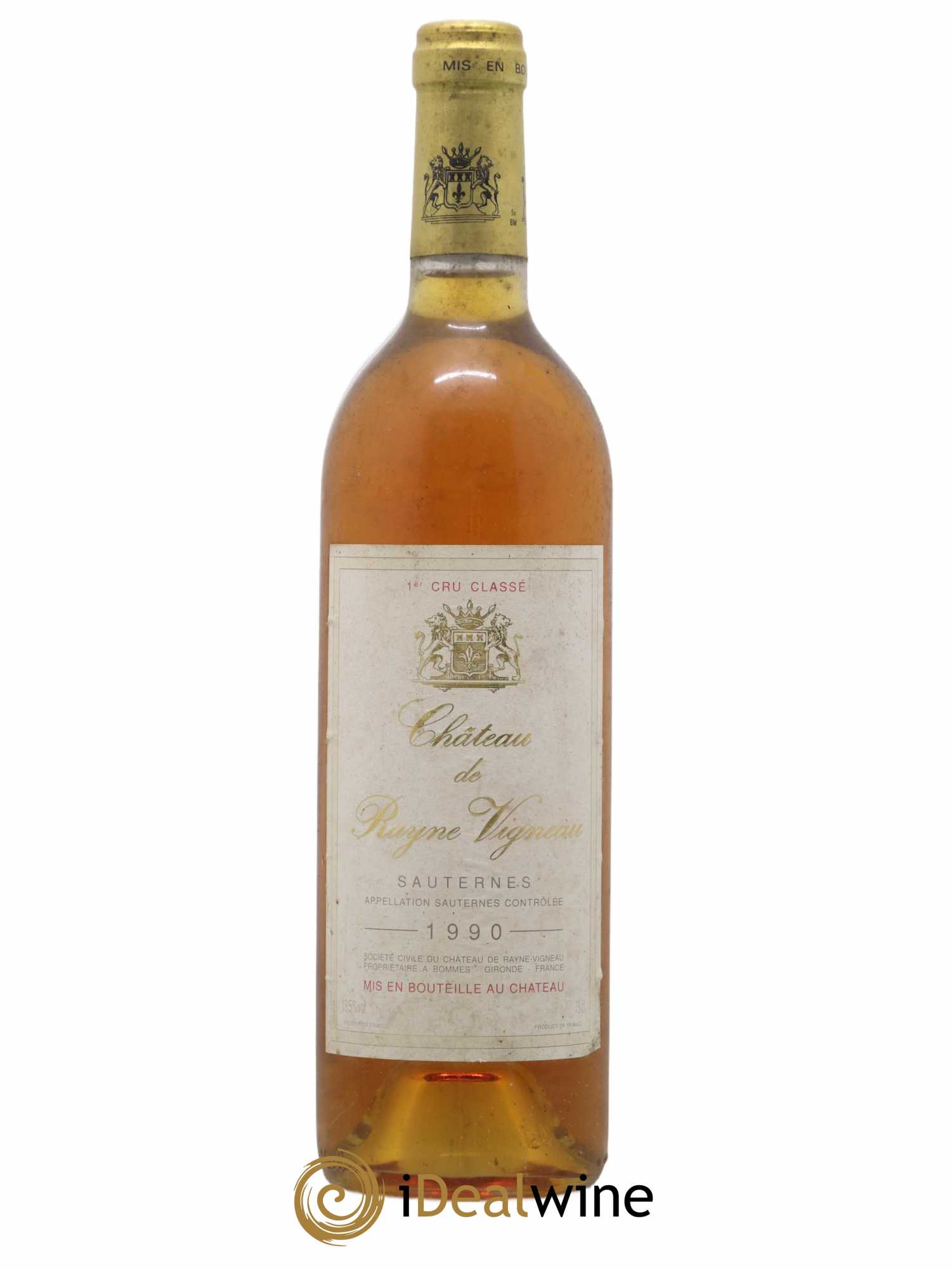 Château de Rayne Vigneau 1er Grand Cru Classé 1990 - Lotto di 1 bottiglia - 0