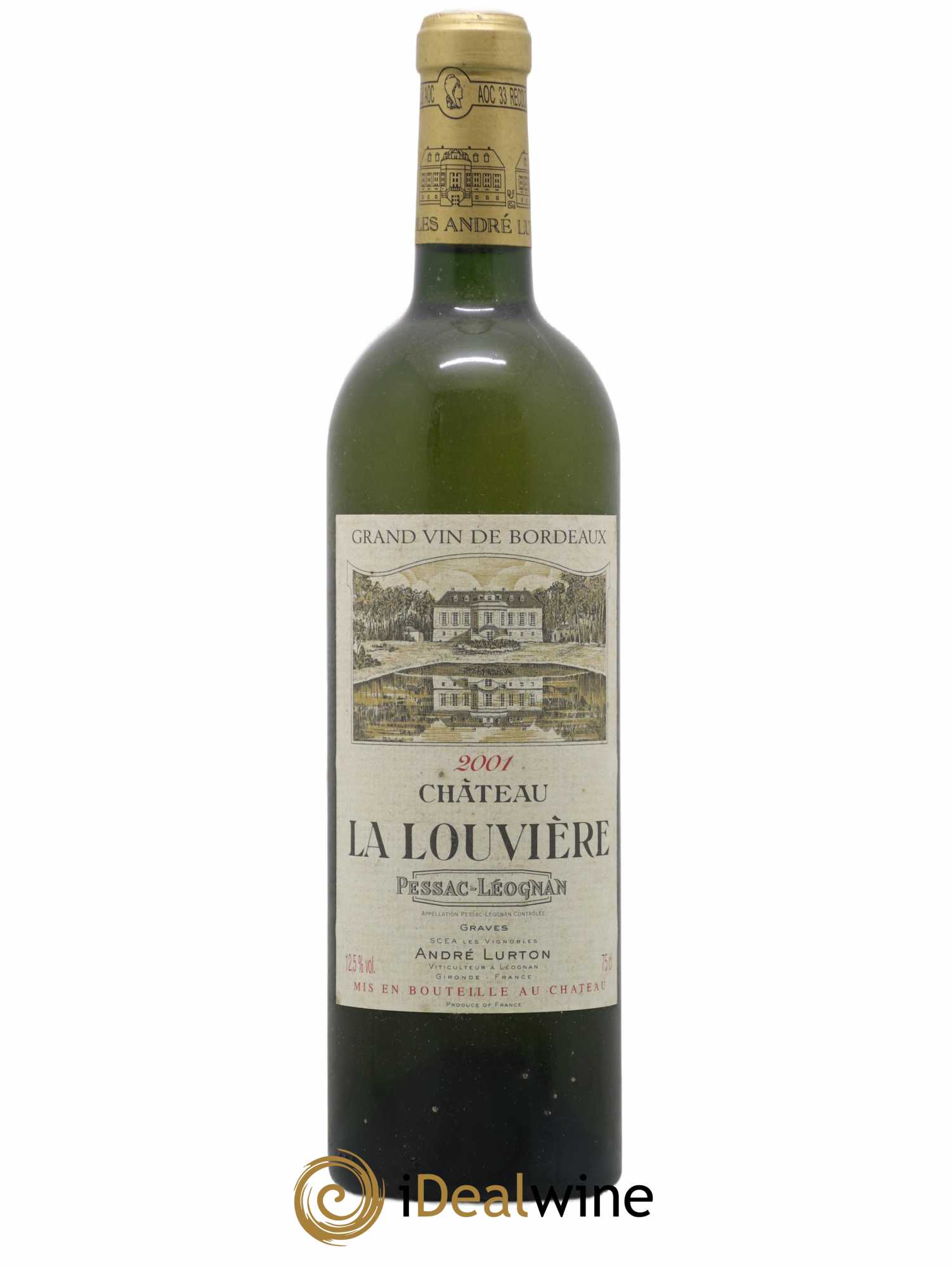 Château la Louvière (sans prix de réserve) 2001 - Lot de 1 bouteille - 0