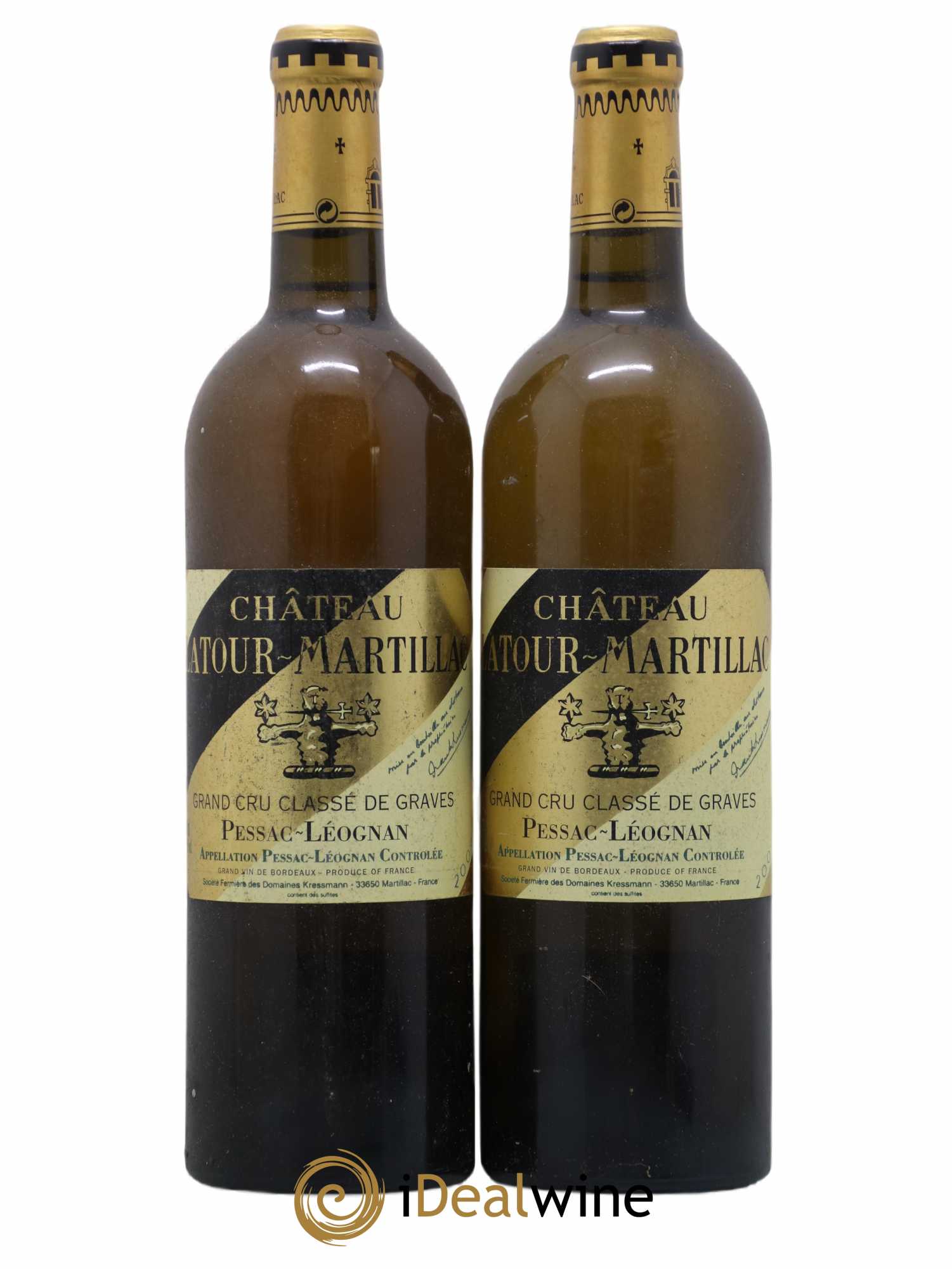 Château Latour-Martillac Cru Classé de Graves 2004 - Lot de 2 bouteilles - 0
