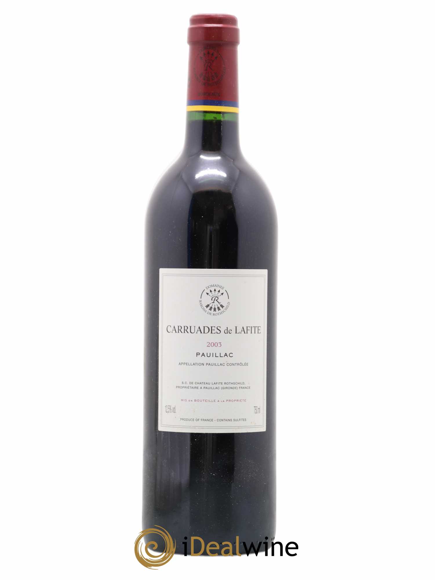 Carruades de Lafite Rothschild Second Vin 2003 - Lot de 1 bouteille - 1