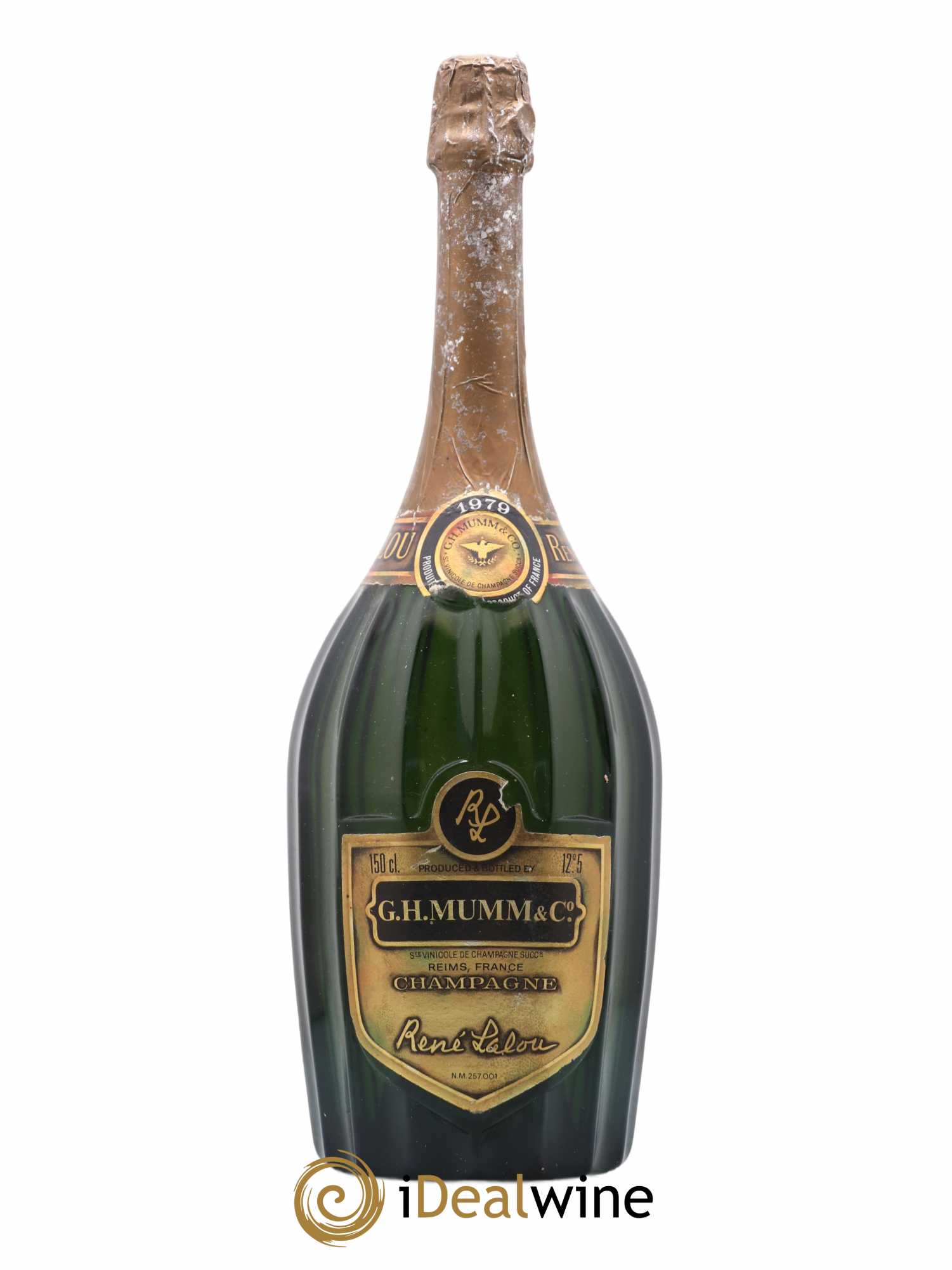 René Lalou Mumm 1979 - Posten von 1 Magnum - 0