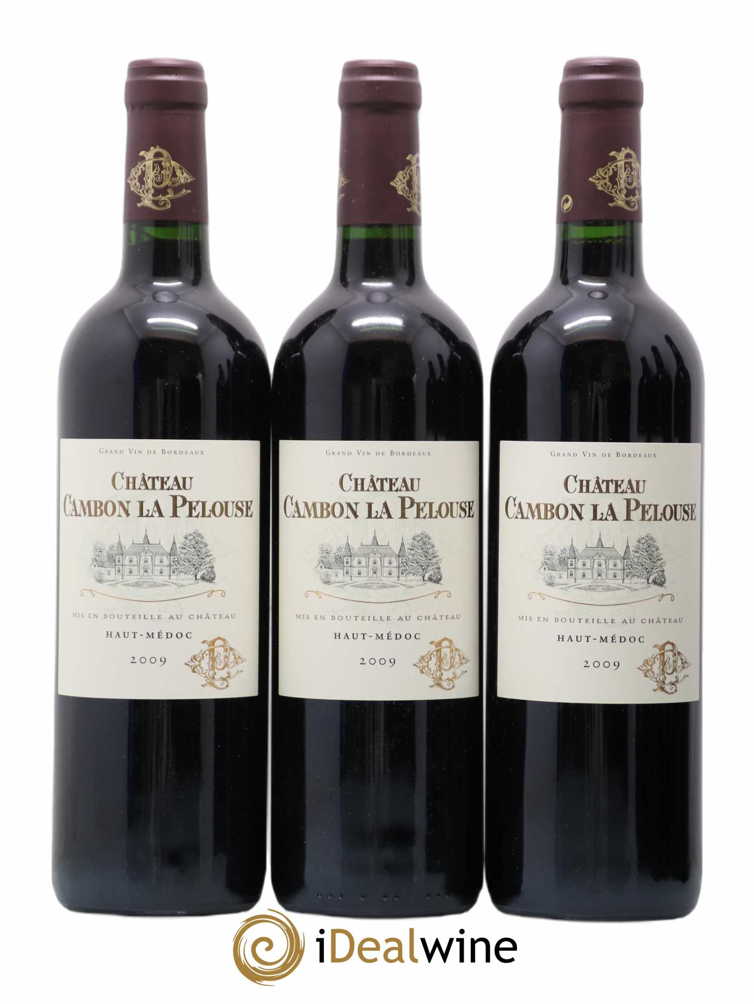 Château Cambon la Pelouse Cru Bourgeois 2009 - Lot de 6 bouteilles - 1