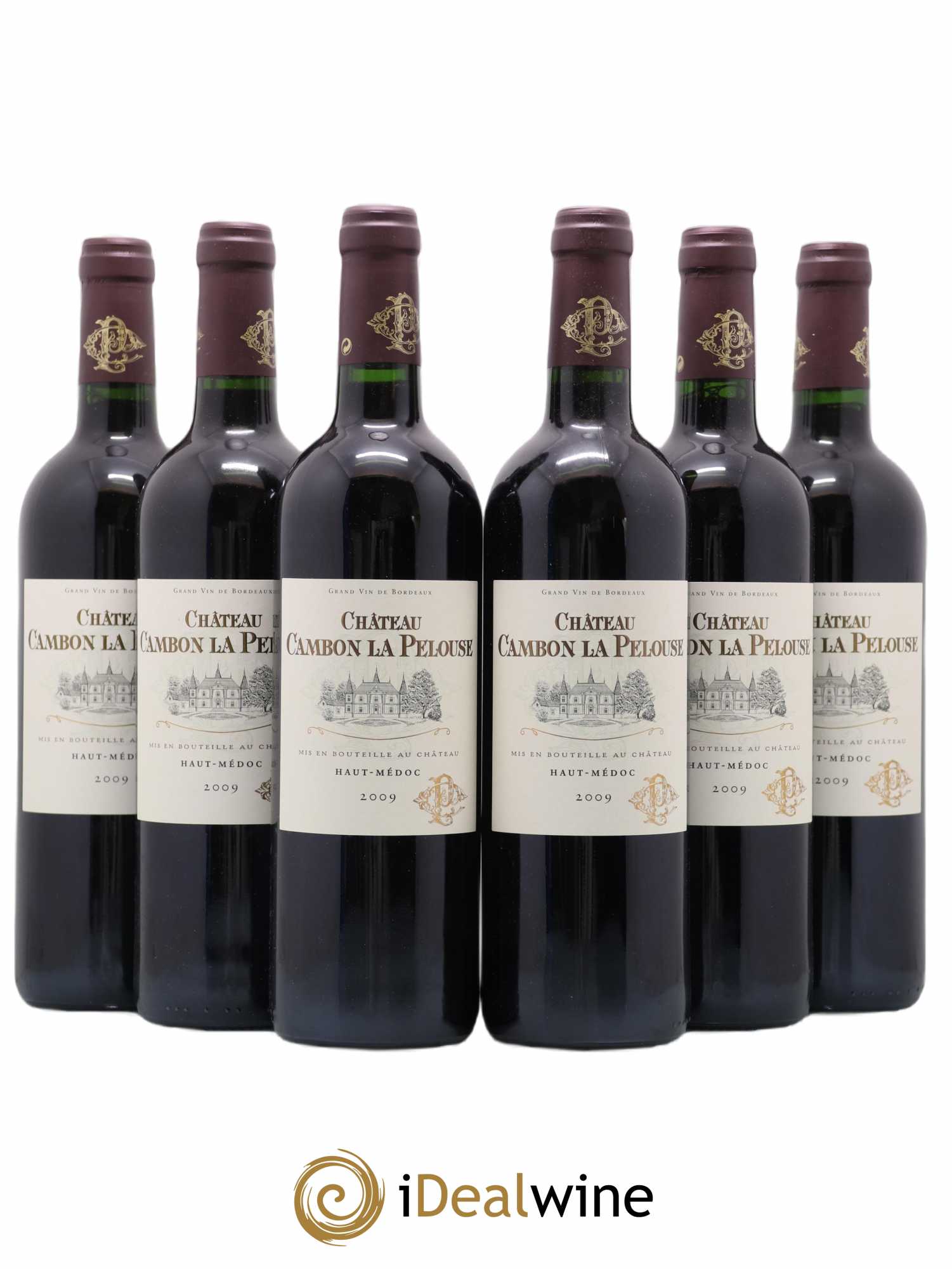 Château Cambon la Pelouse Cru Bourgeois 2009 - Lot de 6 bouteilles - 0