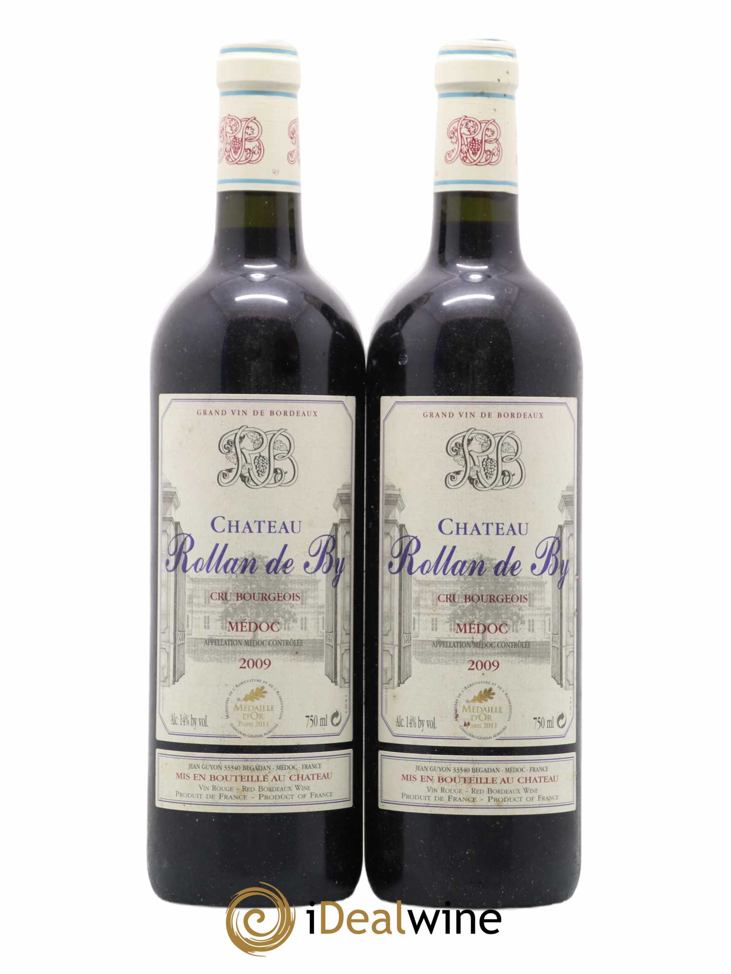 Château Rollan de By Cru Bourgeois 2009 - Lot de 2 bouteilles - 0