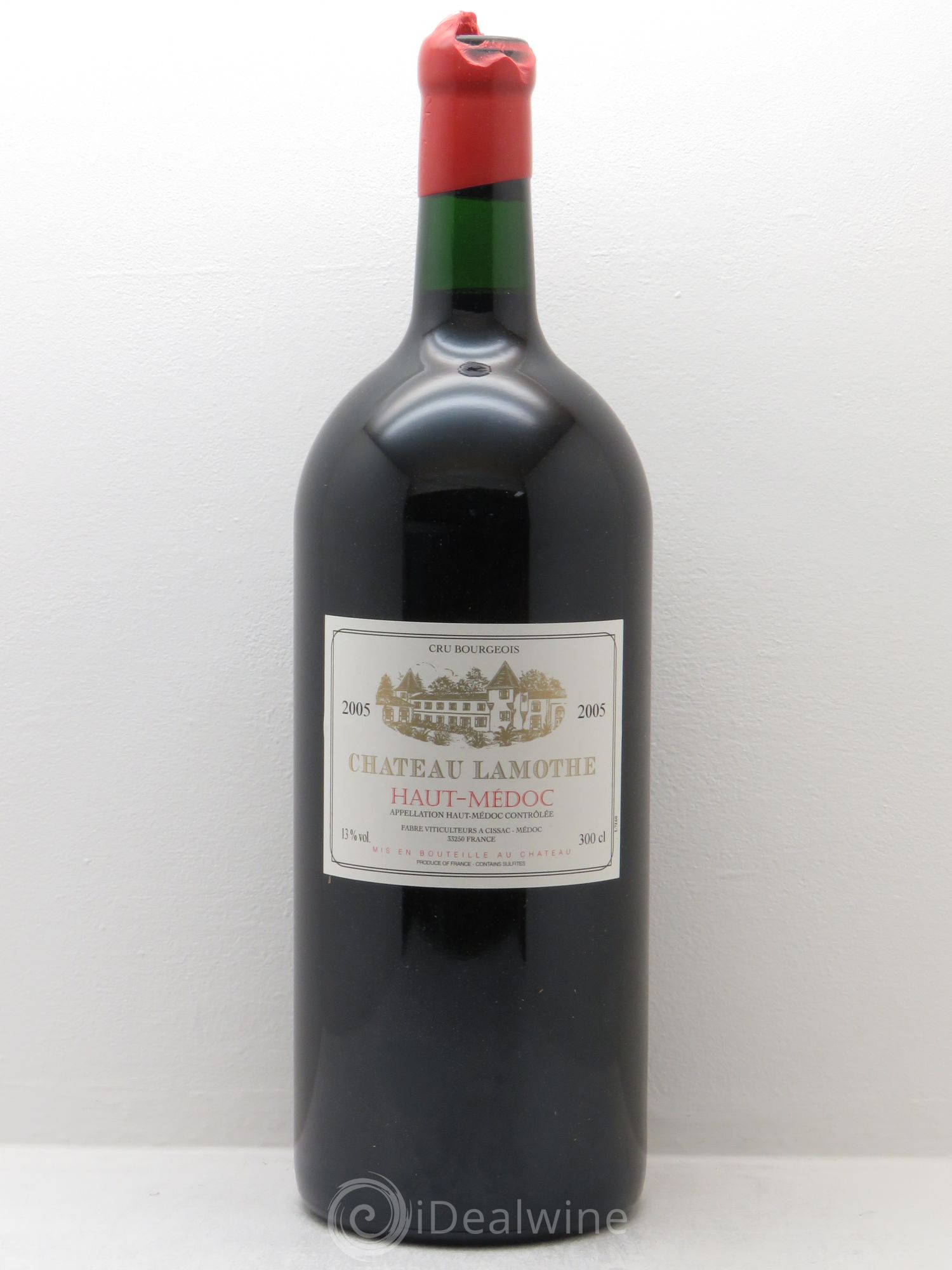 Haut Médoc Chateau Lamothe 2005 - Posten von 1 Doppel-Magnum - 0