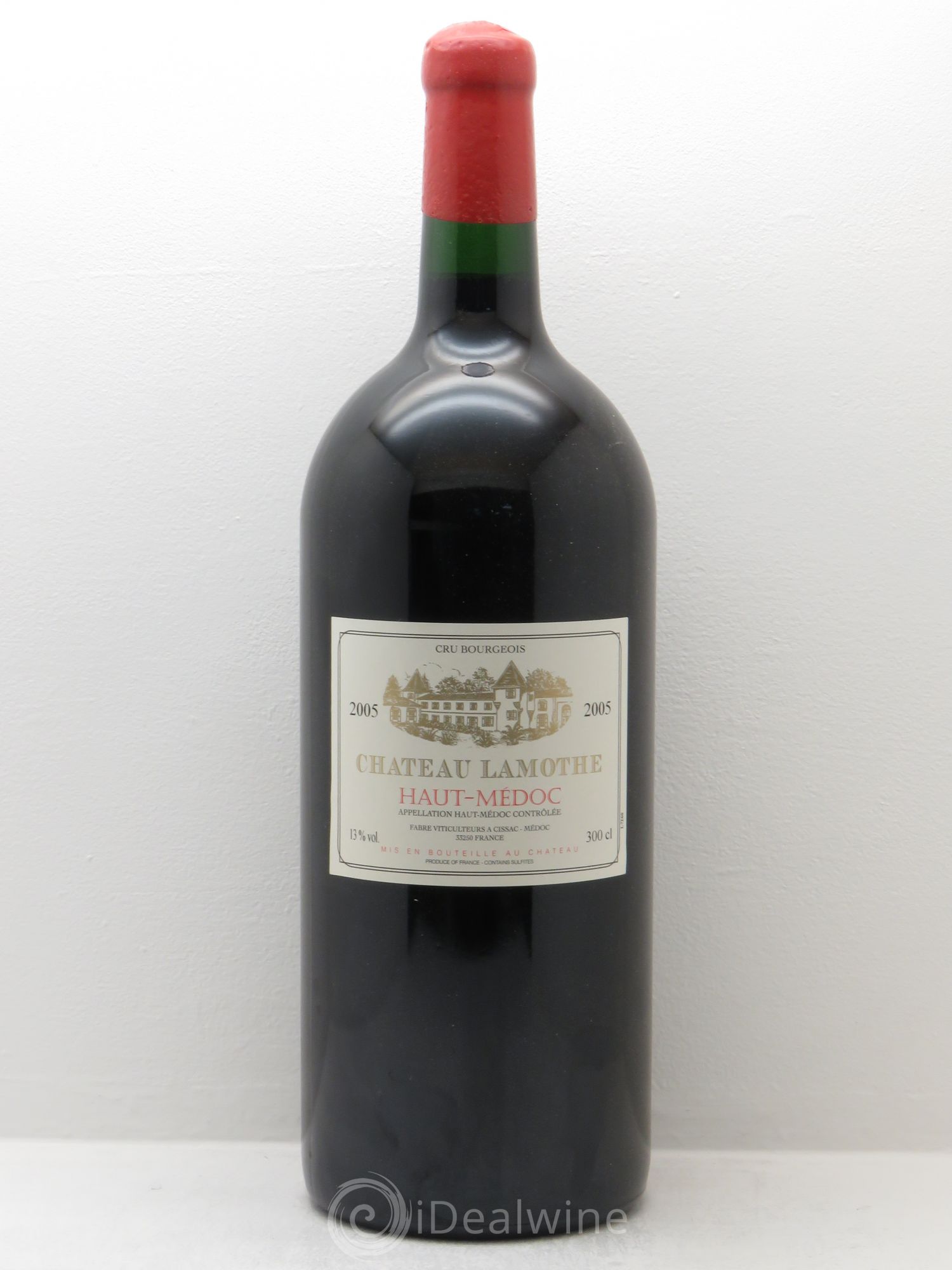 Haut Médoc Chateau Lamothe 2005 - Posten von 1 Doppel-Magnum - 0