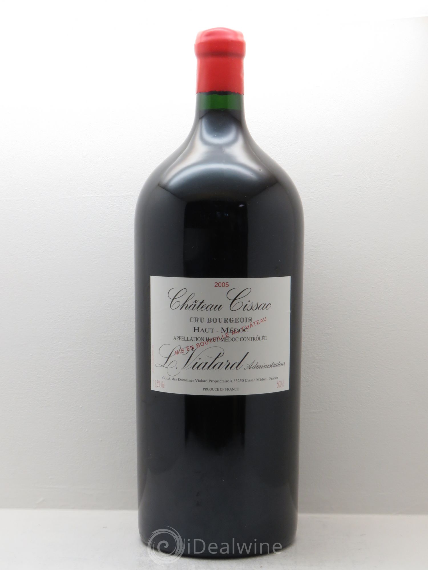 Château Cissac Cru Bourgeois 2005 - Lot de 1 impériale - 0
