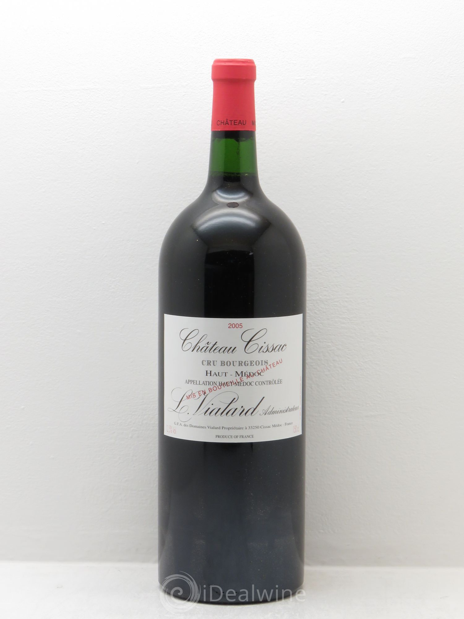 Château Cissac Cru Bourgeois 2005 - Lot de 1 magnum - 0