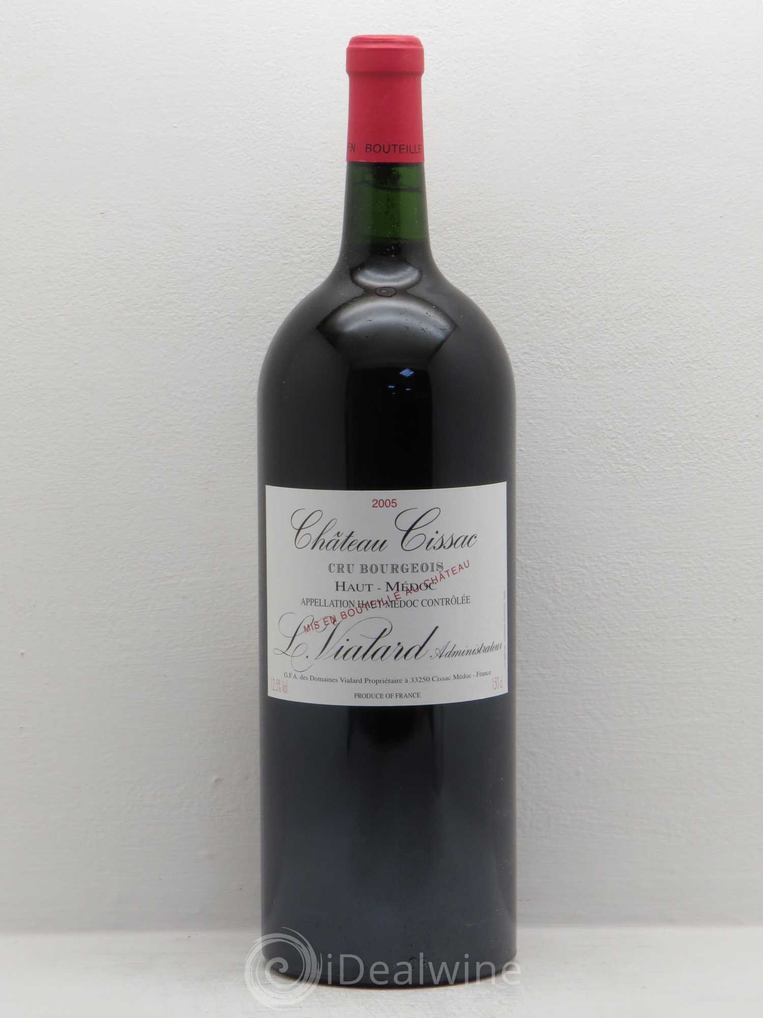 Château Cissac Cru Bourgeois 2005 - Lot de 1 magnum - 0