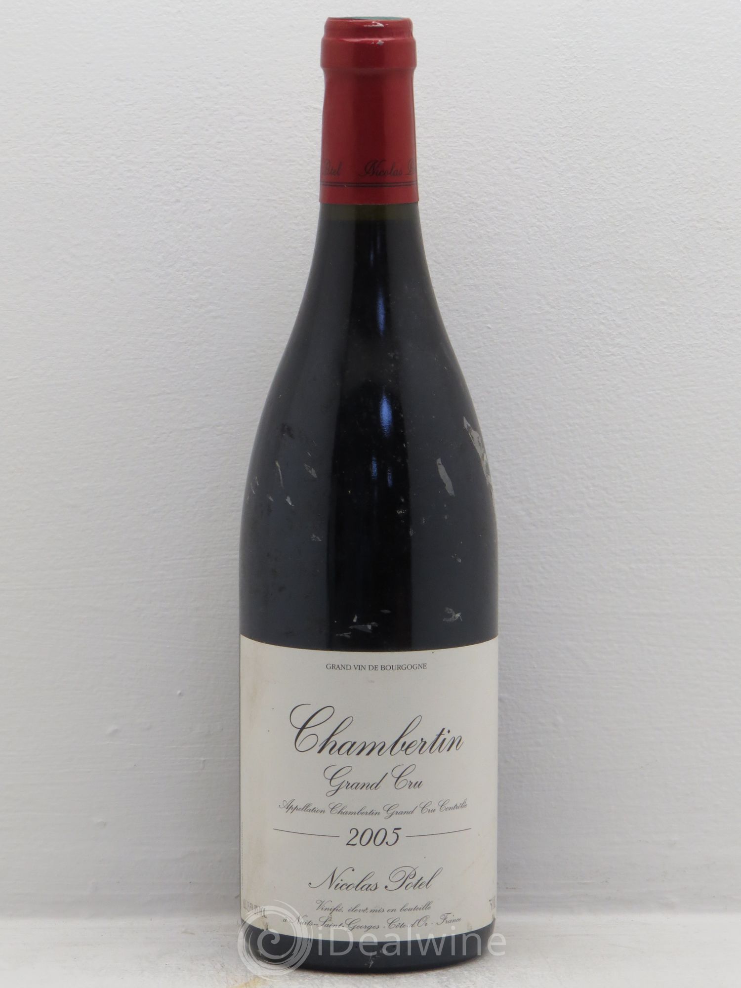 Chambertin Grand Cru Nicolas Potel 2005 - Lot de 1 bouteille - 0
