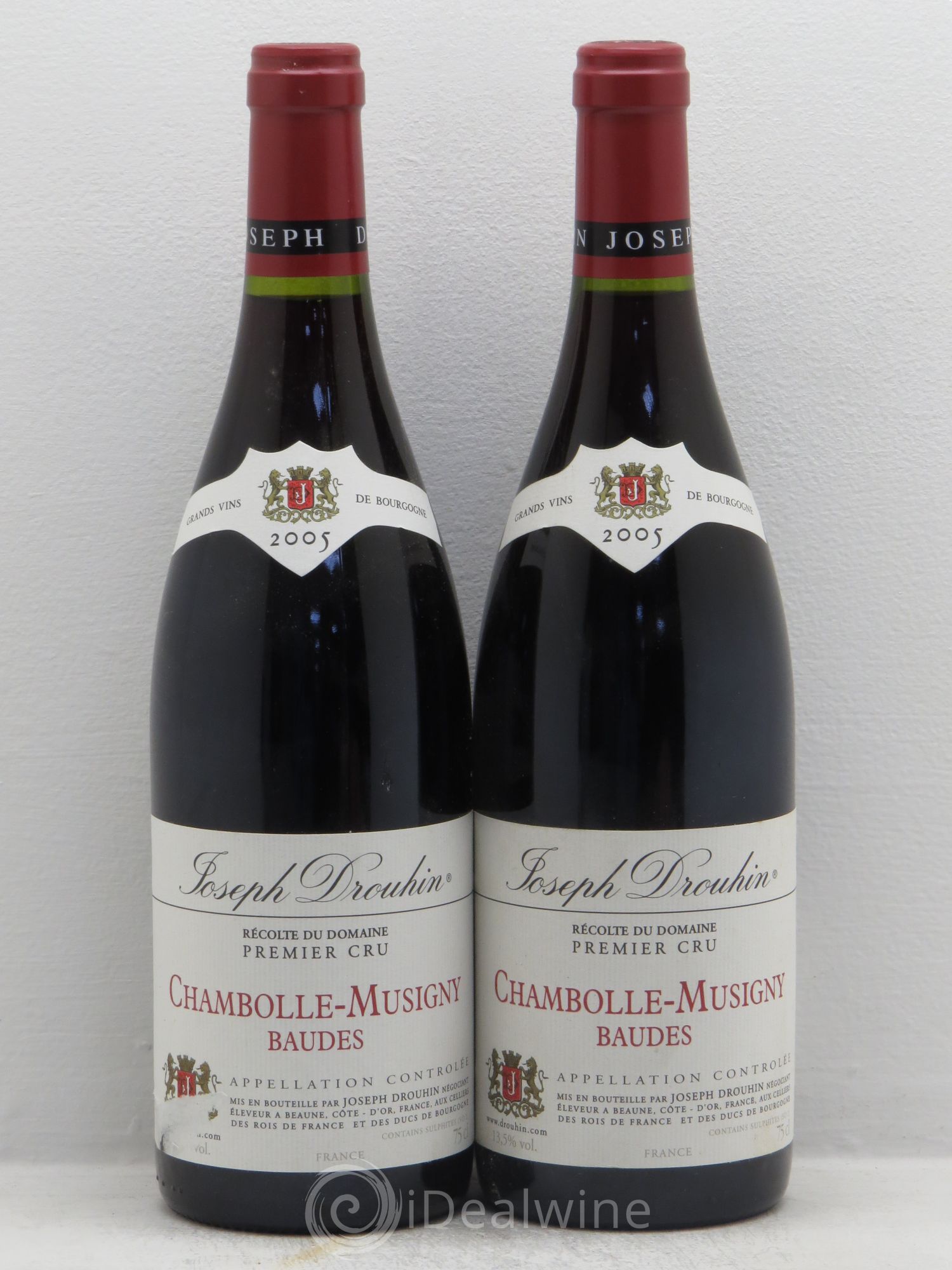 Chambolle-Musigny 1er Cru 2005 - Lot de 2 bouteilles - 0