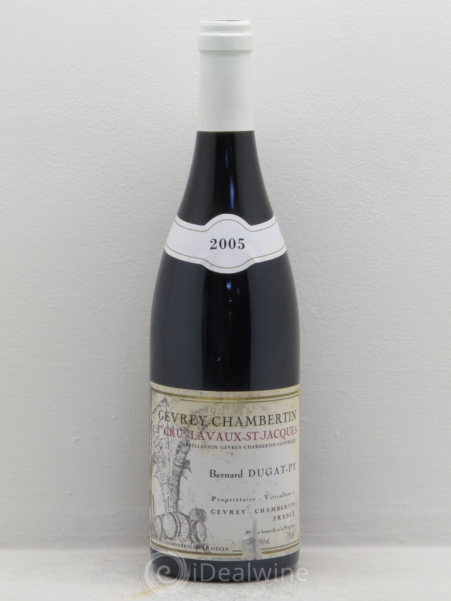 Gevrey-Chambertin 1er Cru Lavaux Saint Jacques Dugat-Py 2005 - Lot de 1 bouteille - 0